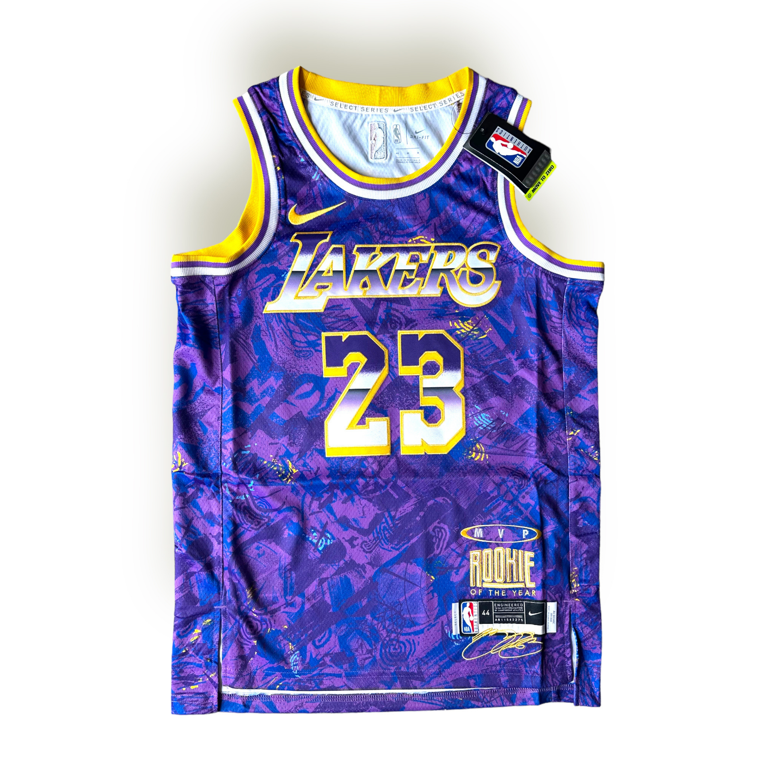 LeBron James Los Angeles Lakers MVP Series Nike Swingman Jersey - Purple - Hoop Jersey Store