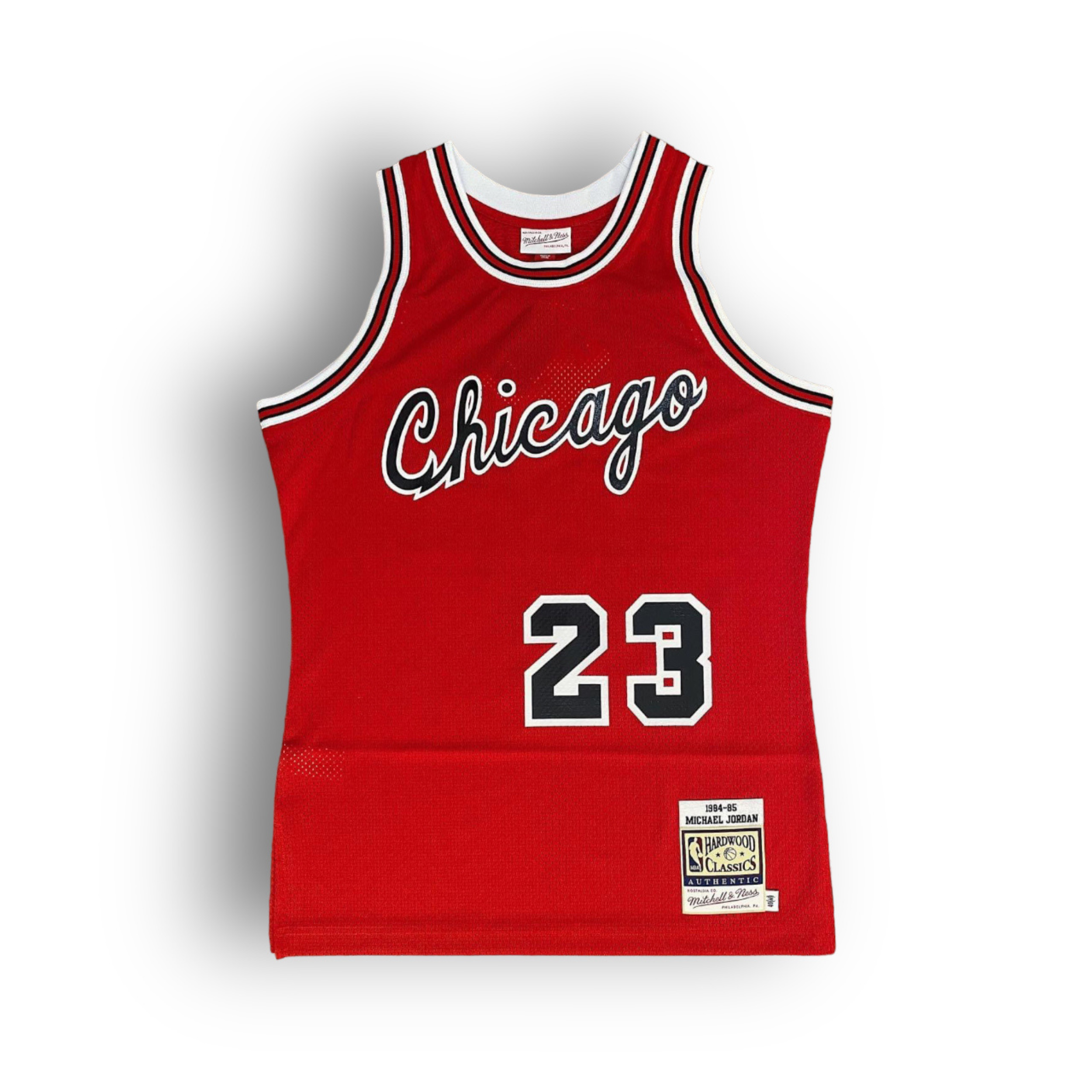 Mitchell & Ness Michael Jordan 84-85 Bulls 23 "Rookie year" Away Authentic Jersey - Red - Hoop Jersey Store