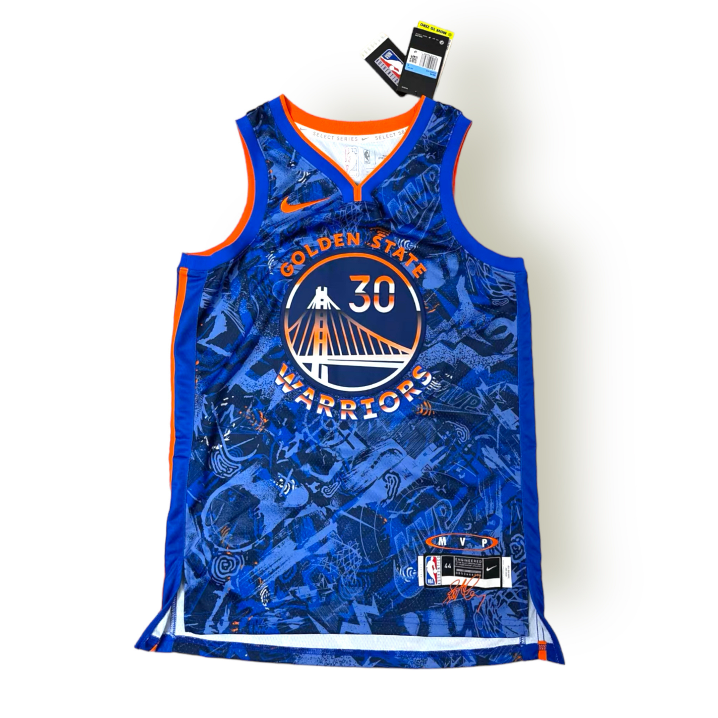 Stephen Curry Golden State Warriors MVP Series Nike Swingman Jersey - Blue - Hoop Jersey Store