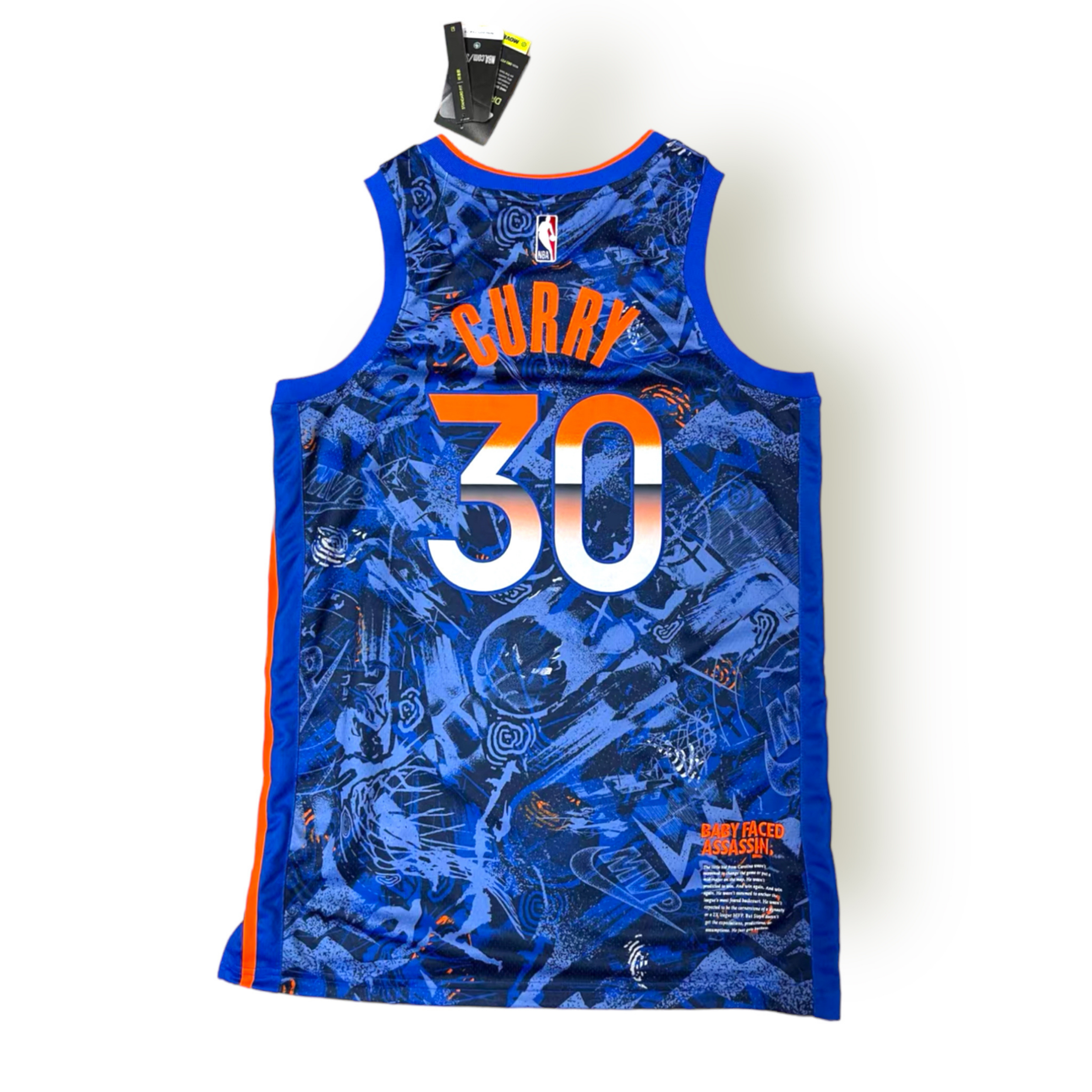 Stephen Curry Golden State Warriors MVP Series Nike Swingman Jersey - Blue - Hoop Jersey Store