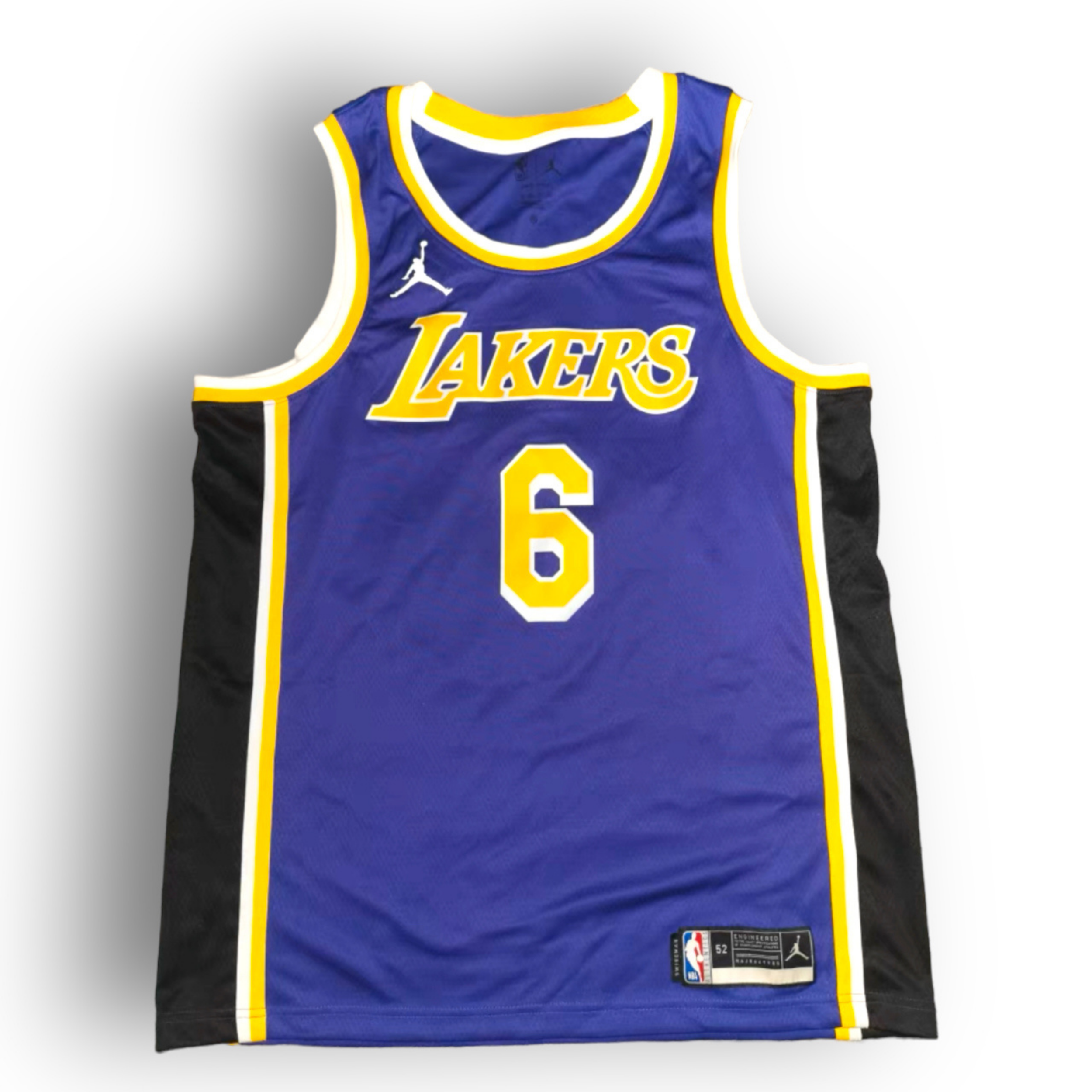 LeBron James Los Angeles Lakers 2021 Statement Edition Nike Swingman Jersey - Purple #6 - Hoop Jersey Store