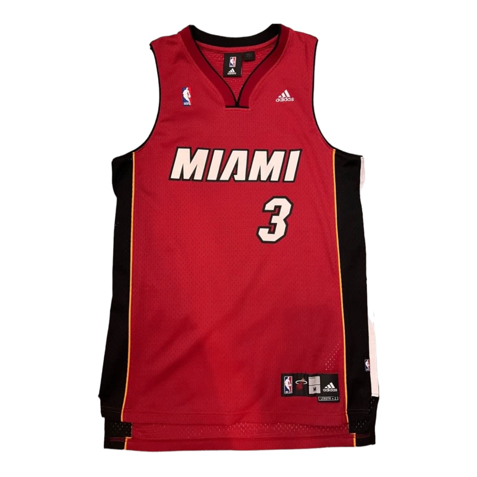 Dwyane Wade Miami Heat Alternate Adidas Swingman Jersey Red - Hoop Jersey Store