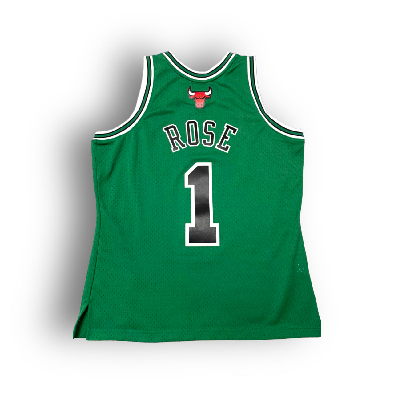 Derrick Rose 2008 2009 Chicago Bulls St. Patrick s Day Edition Mitchel