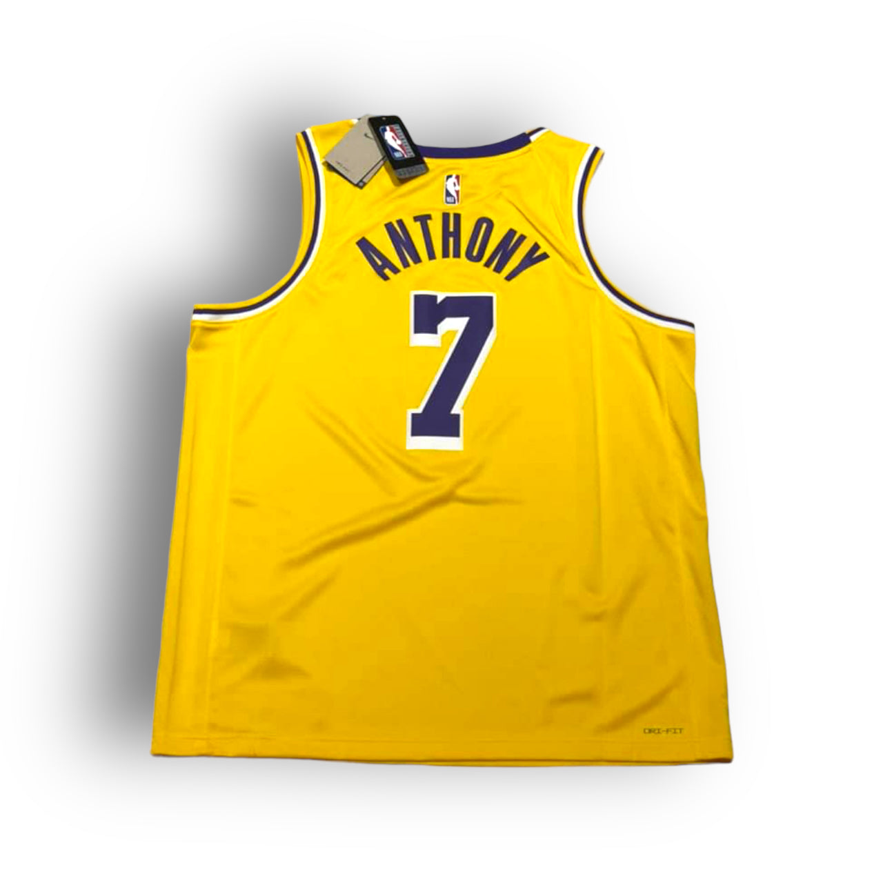 Carmelo Anthony Los Angeles Lakers selling NBA Swingman Icon Jersey W/ Patch Men Small