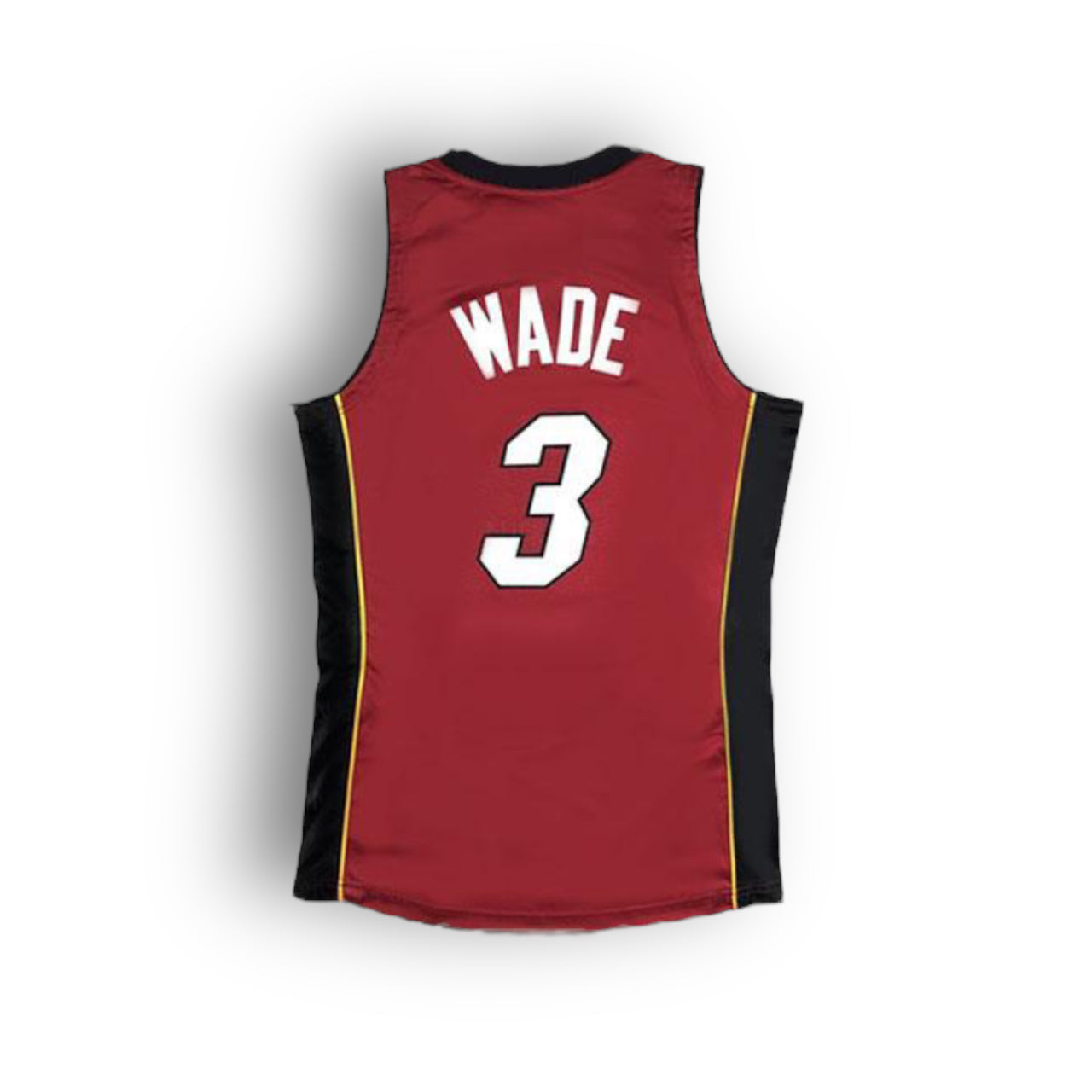 Mitchell and Ness Dwyane Wade Miami Heat 2006 NBA Finals Alternate Authentic Jersey - Red - Hoop Jersey Store