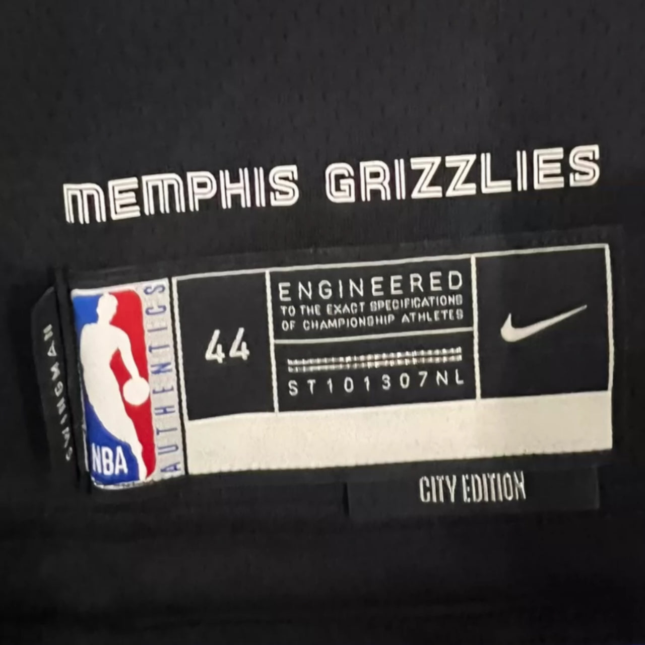 Ja Morant Memphis Grizzlies 2023-2024 City Edition Nike Swingman Jersey - Black