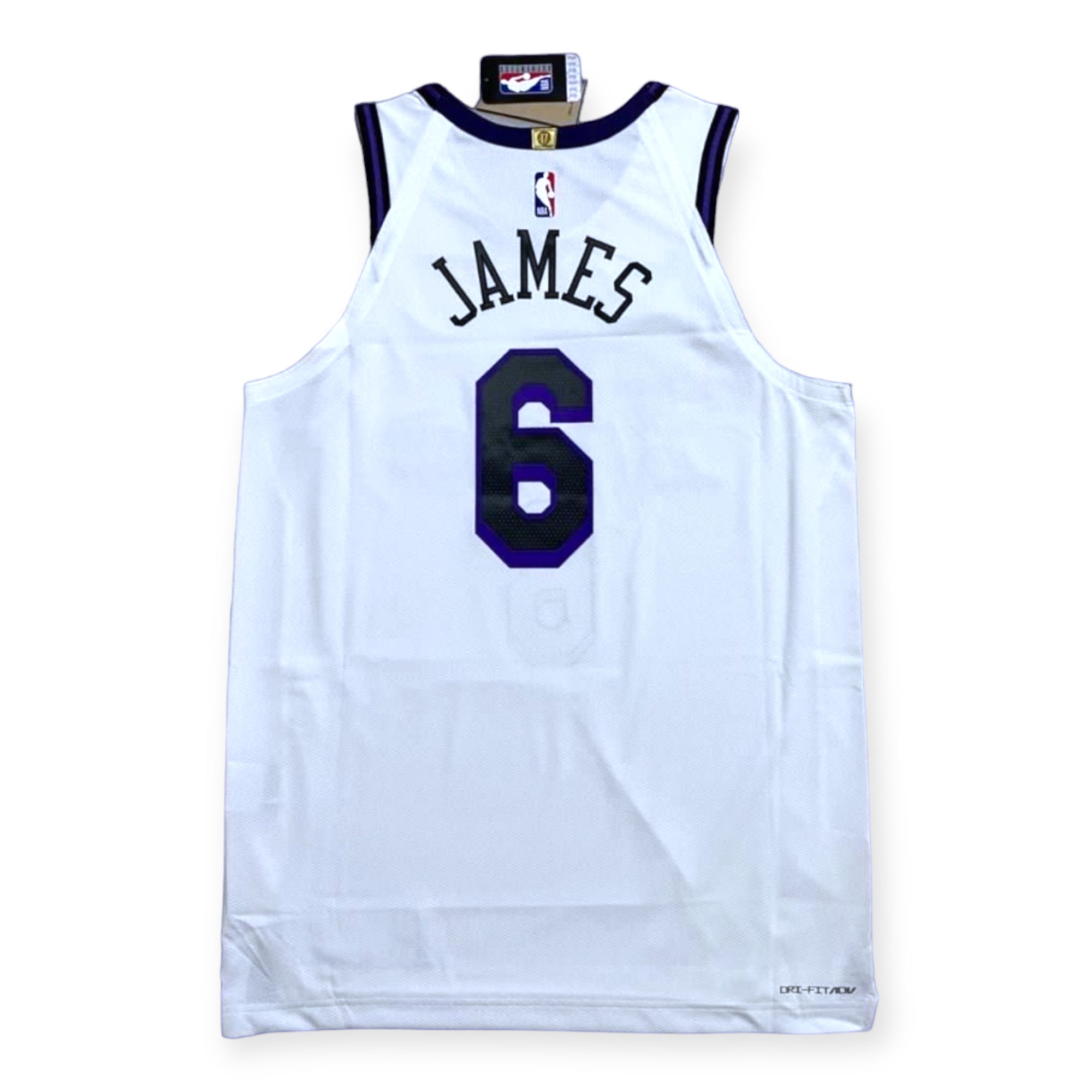 LeBron James Los Angeles Lakers 2022 2023 City Edition Nike Authentic