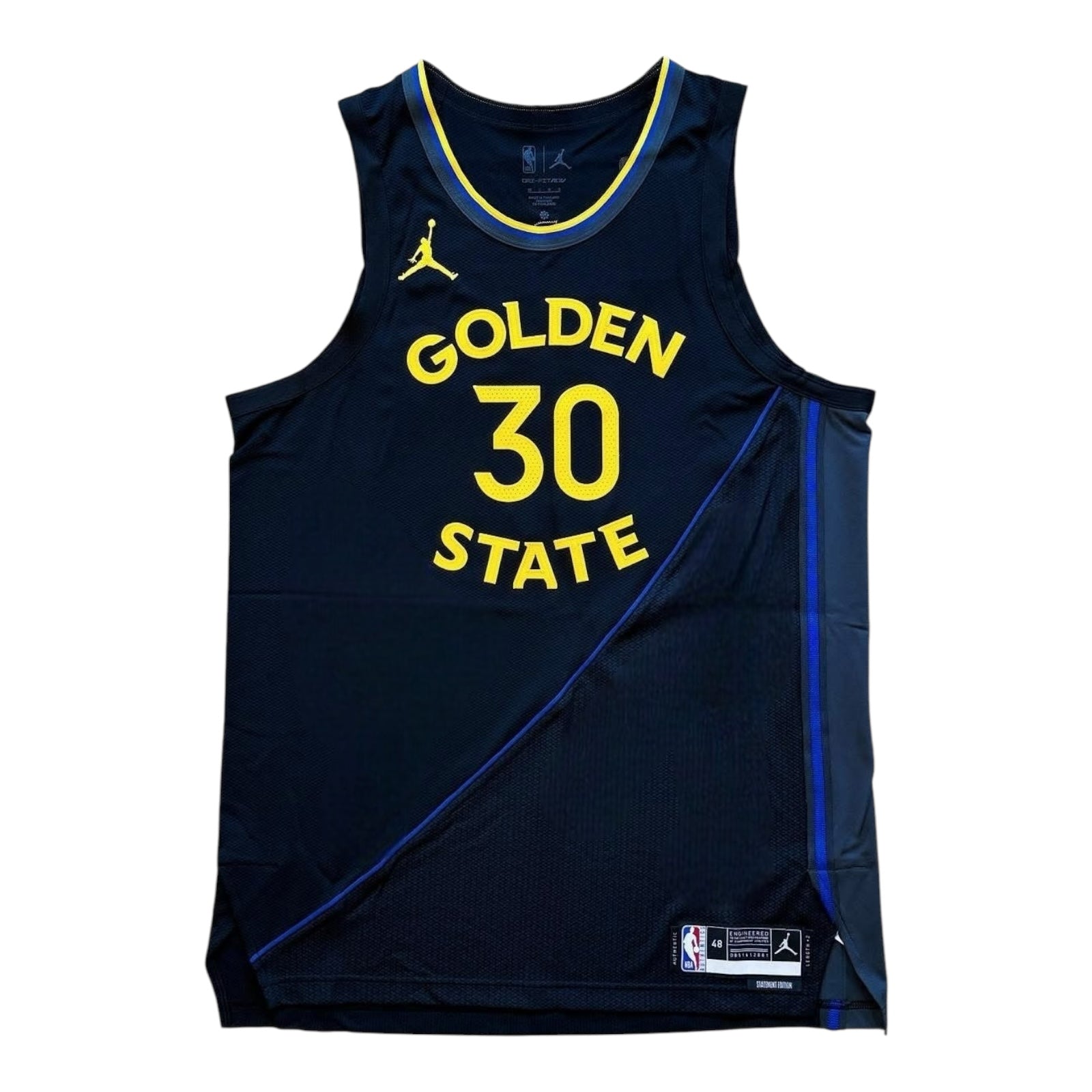 Nike Stephen Curry Golden State Warriors 2024-2025 Statement Edition Authentic Jersey – Black