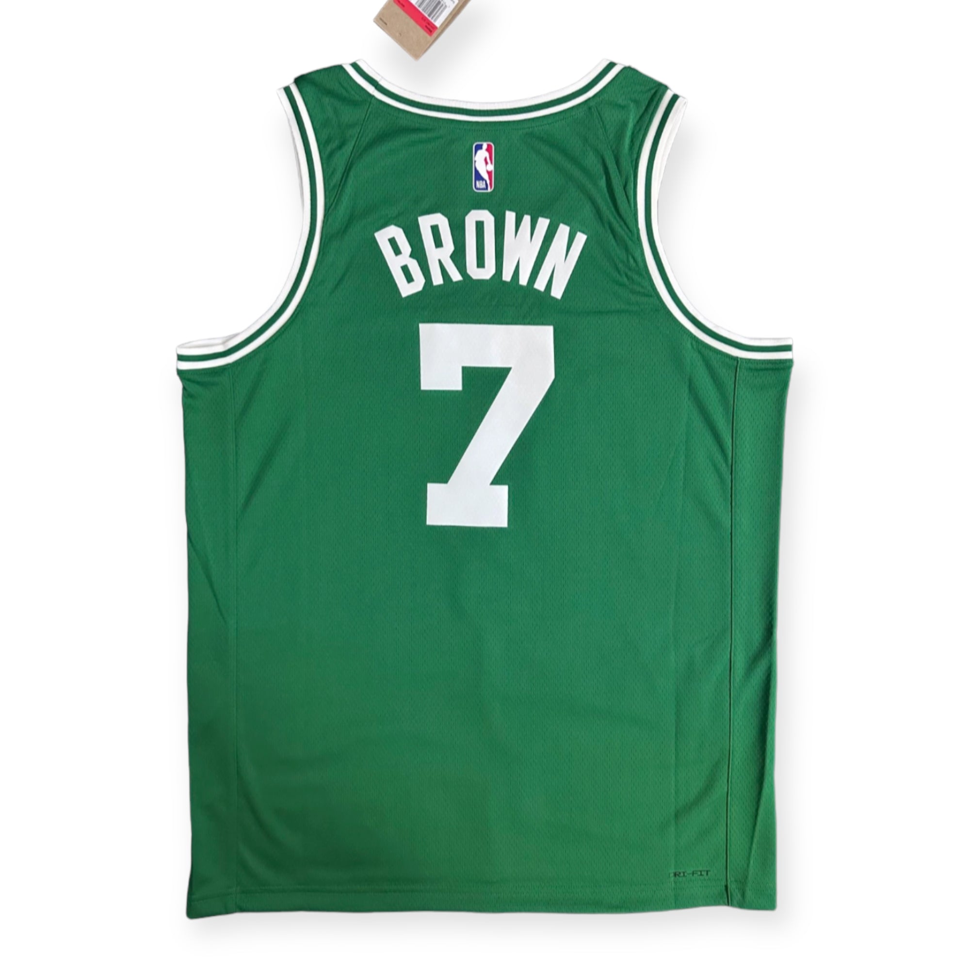 Nike Jaylen Brown Boston Celtics Icon Edition Swingman Jersey- Green