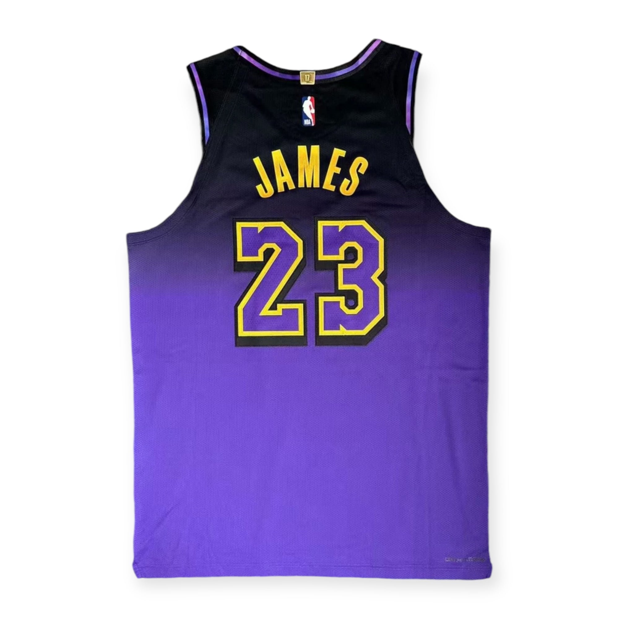 Authentic Nike LeBron James high quality Lakers City Edition