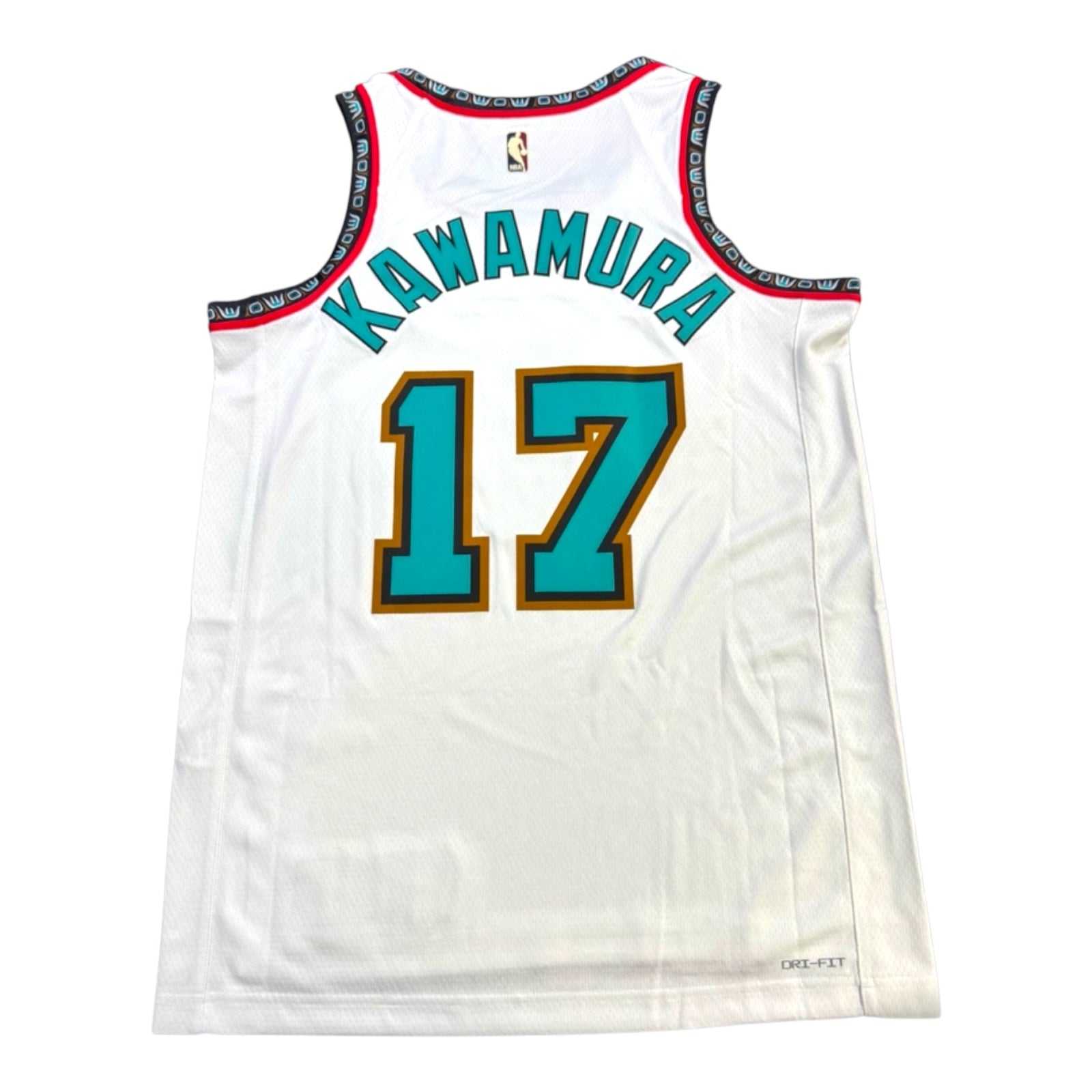 Nike Yuki Kawamura Memphis Grizzlies Classic Edition 2024-2025 Swingman Jersey – Teal