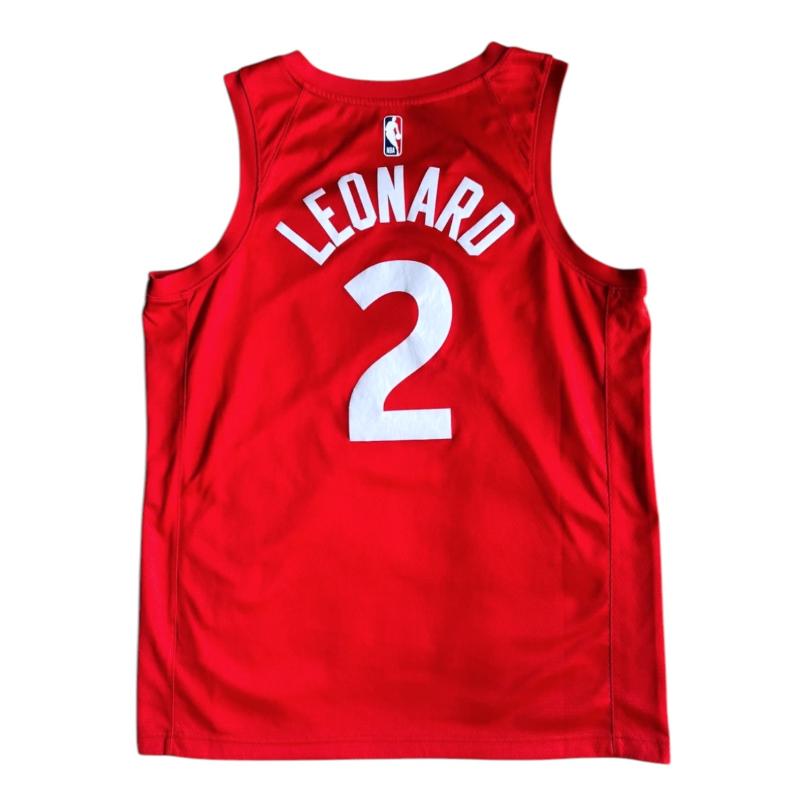 Nike Kawhi Leonard Toronto Raptors 2018-2019 Earned Edition Swingman Jersey - Red/White