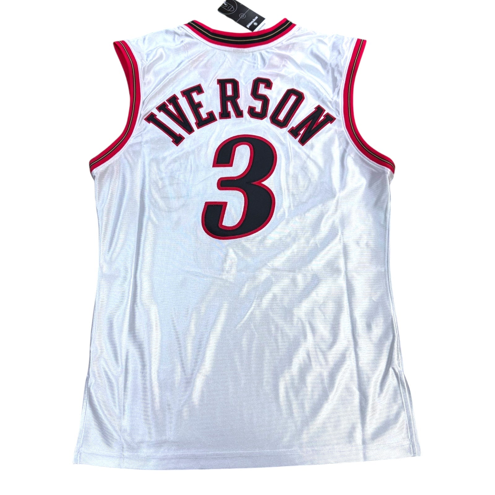 Mitchell & Ness Allen Iverson 2001 NBA All-Star Game Philadelphia 76ers Authentic Jersey – White