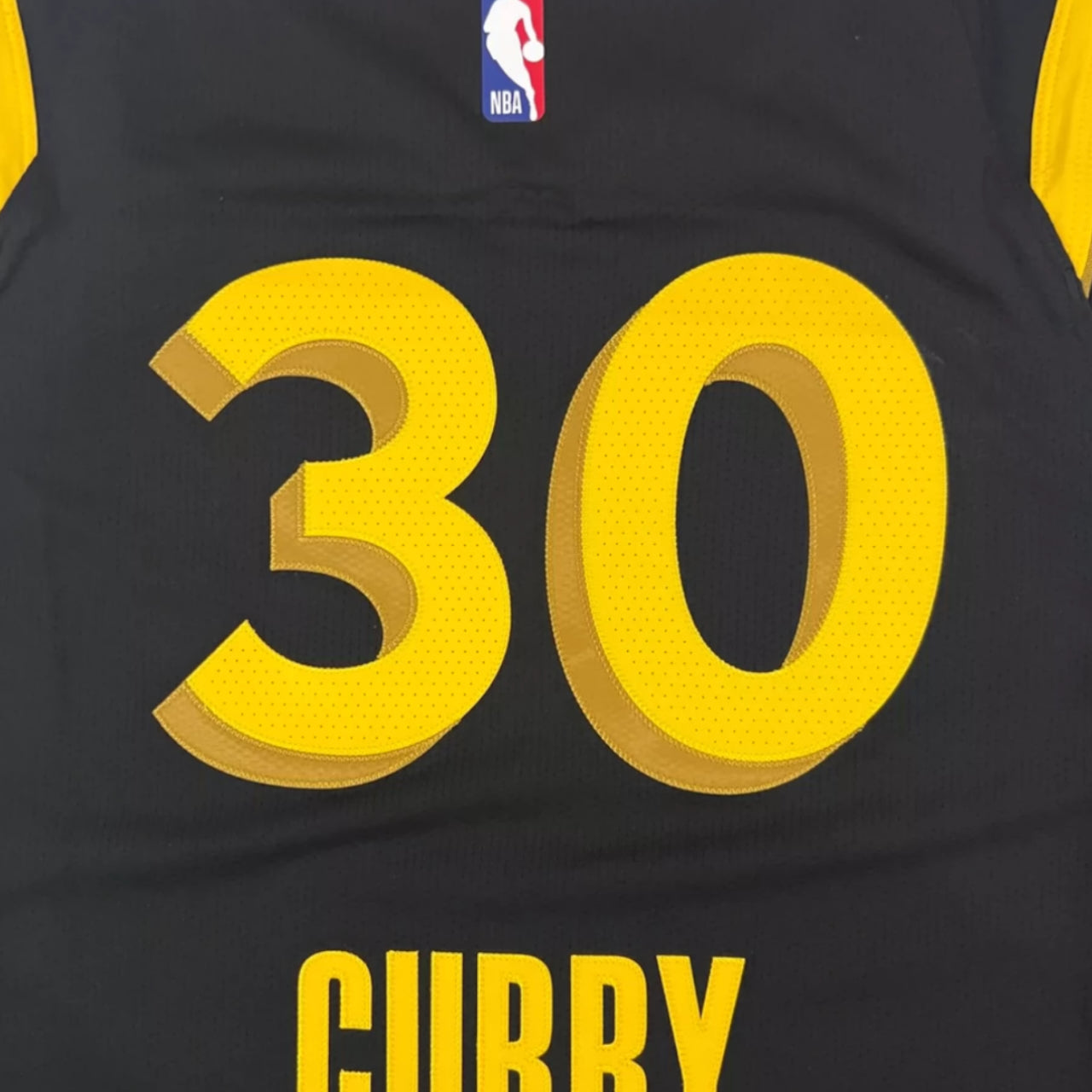 Stephen Curry Golden State Warriors 2023-2024 City Edition Nike Authentic Jersey- Black