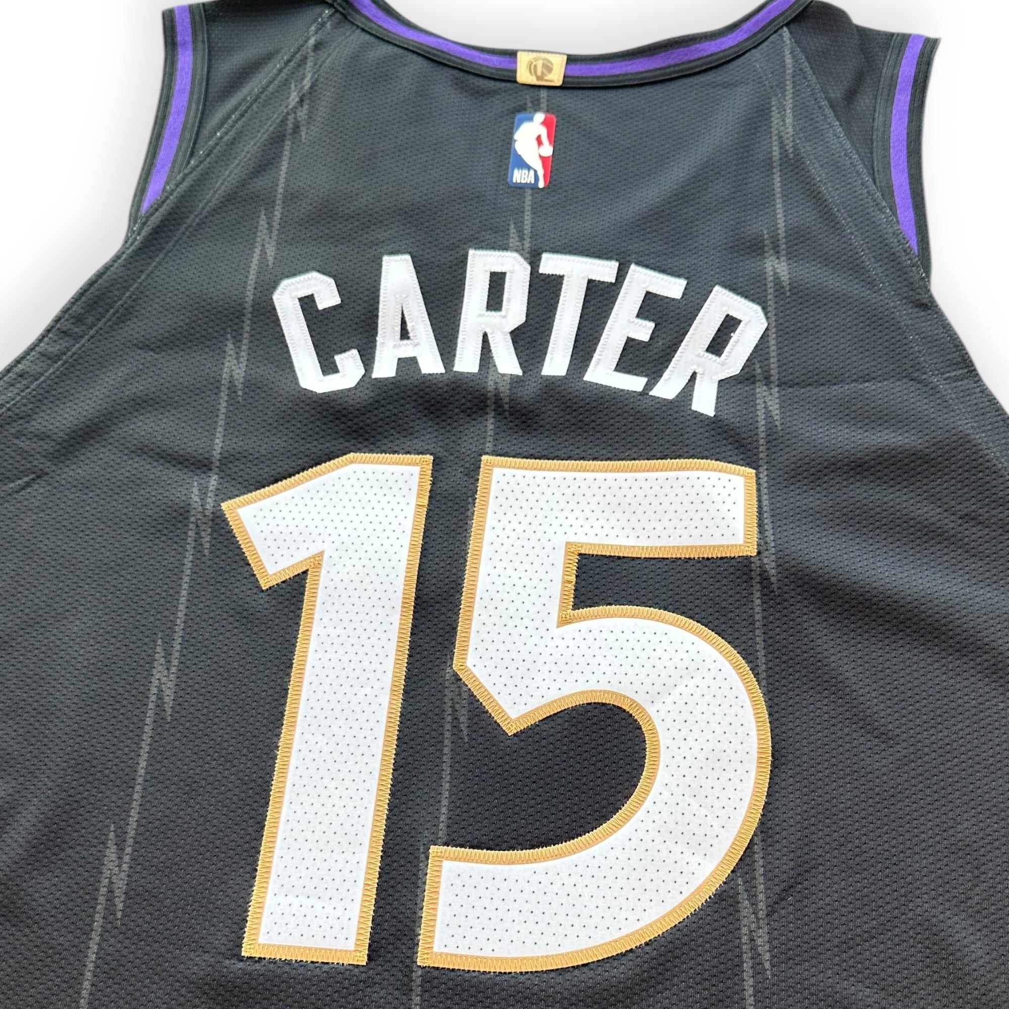 Nike Toronto Raptors 2024-2025 City Edition “Dino Dunk” Vince Carter Authentic Jersey - Black