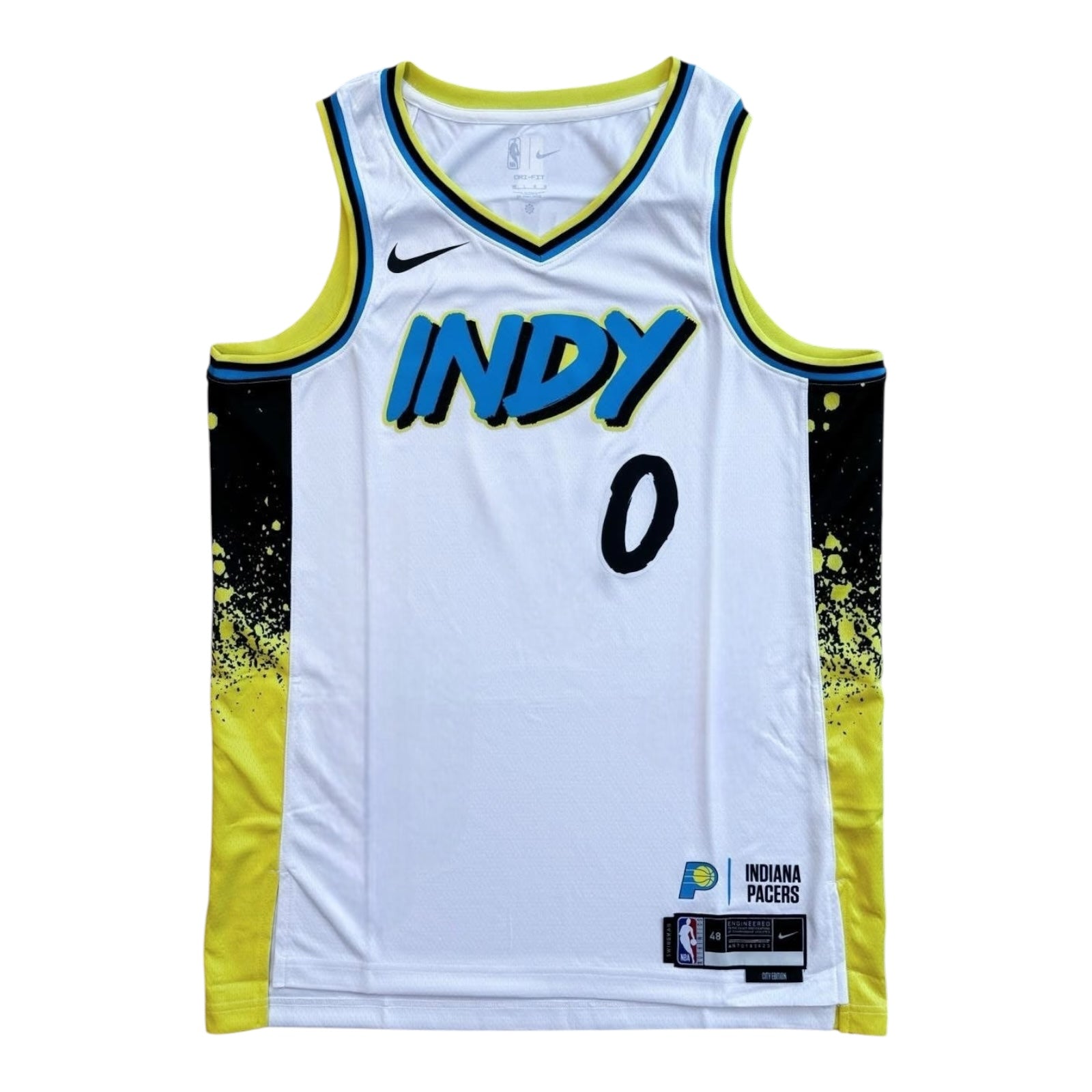 Nike Tyrese Haliburton Indiana Pacers 2024-2025 City Edition Swingman Jersey - White