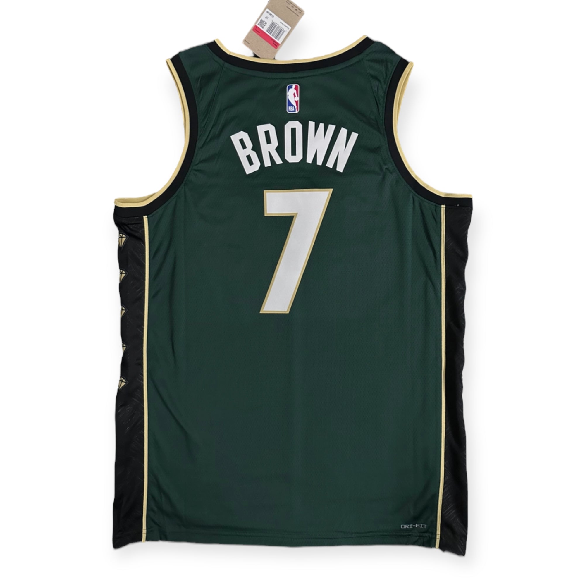 Nike Jaylen Brown Boston Celtics 2022-2023 City Edition Green Swingman Jersey - Green