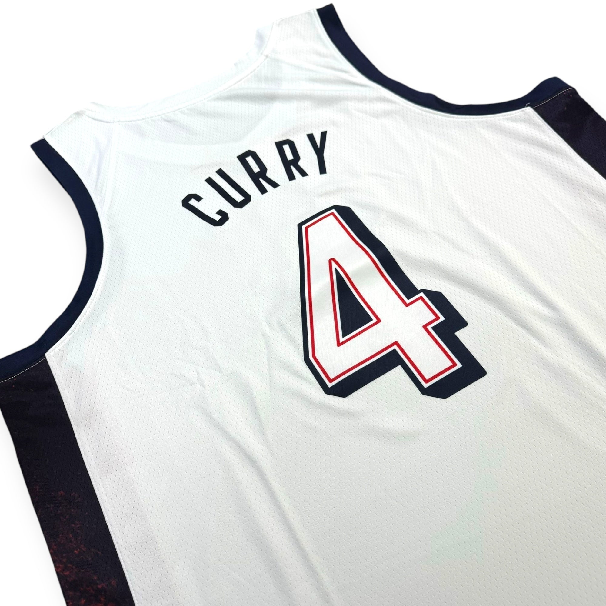 Nike 2024 Team USA Basketball Olympic Stephen Curry Swingman Jersey – White