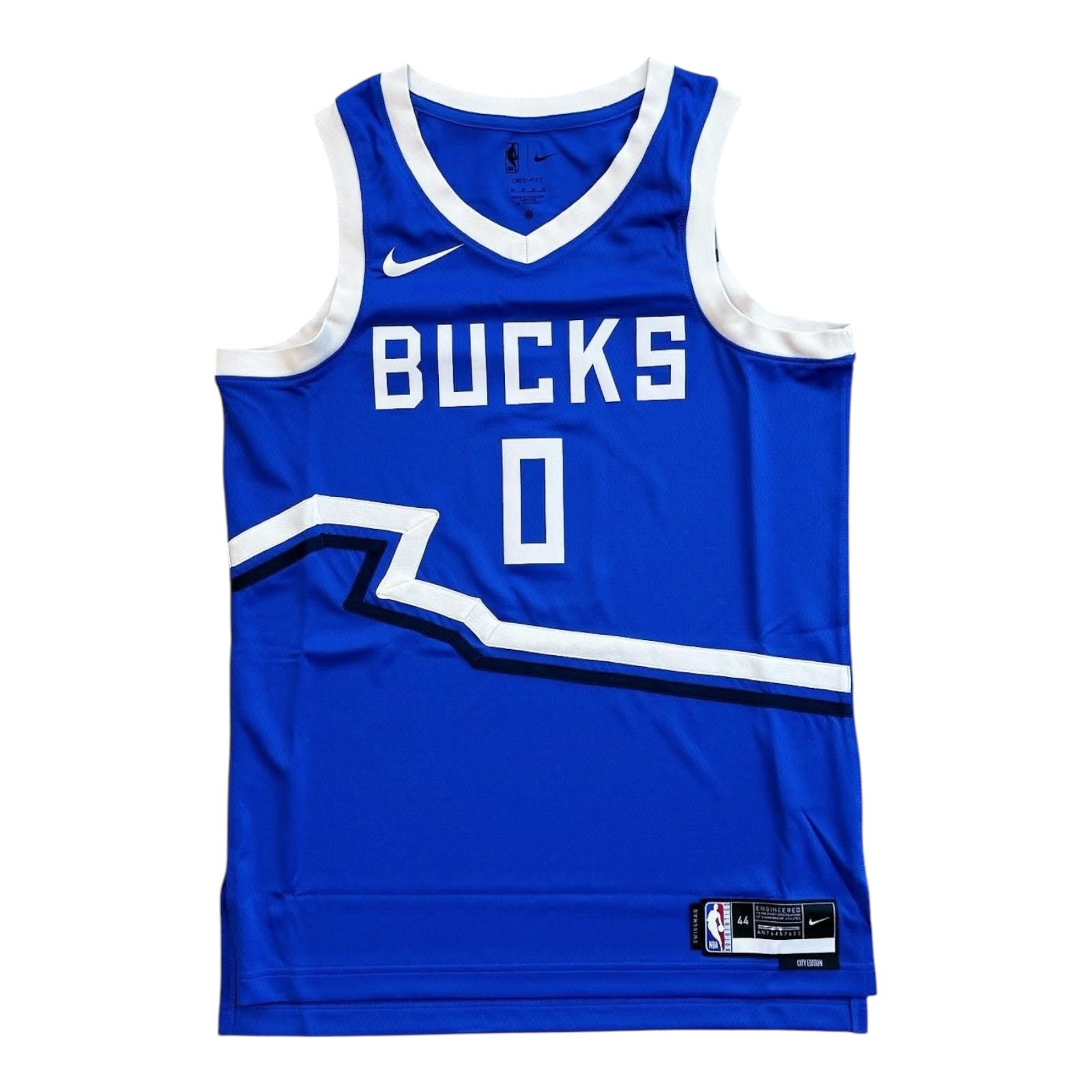 Nike Damian Lillard Milwaukee Bucks 2024-2025 City Edition Swingman Jersey - Blue