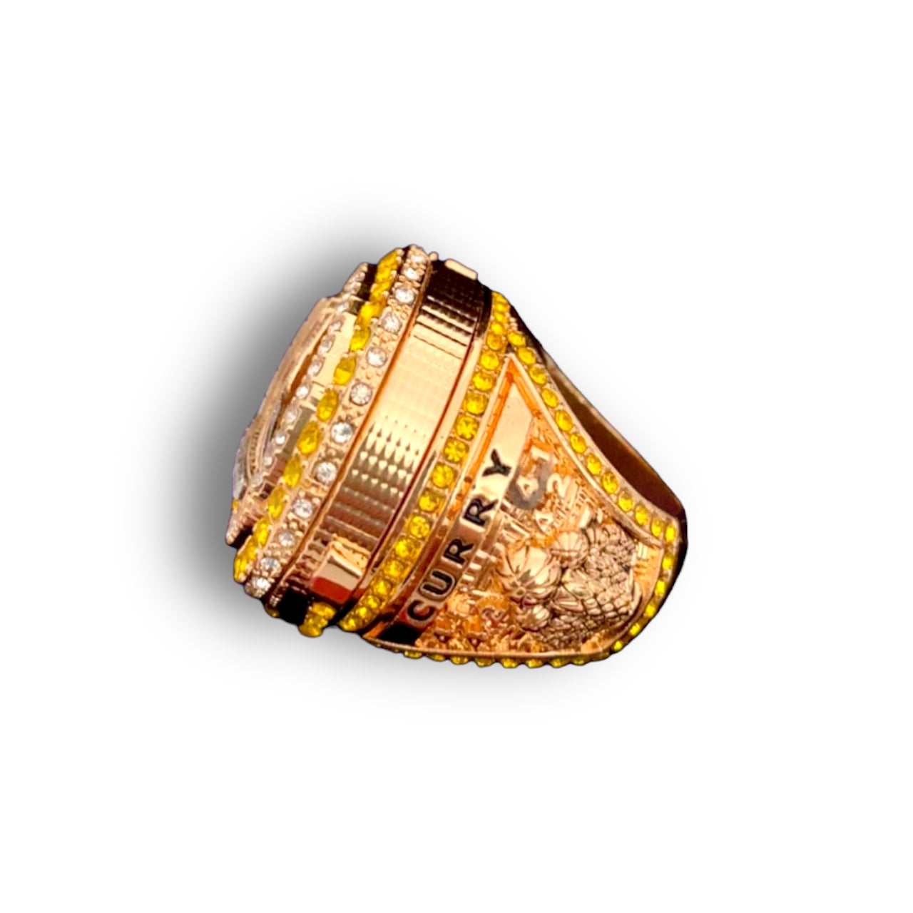 Golden State Warriors 2022 NBA Championship Ring Handicraft (Stephen Curry)