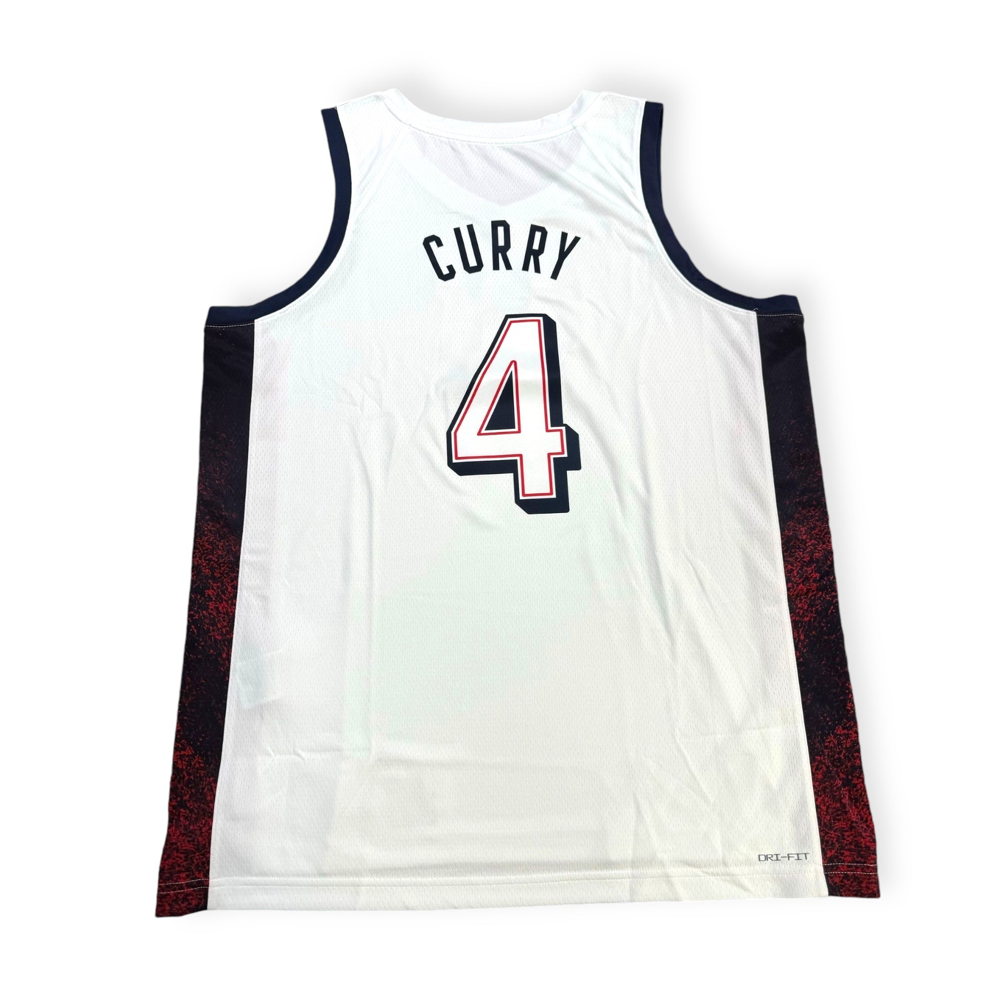 Nike 2024 Team USA Basketball Olympic Stephen Curry Swingman Jersey – White