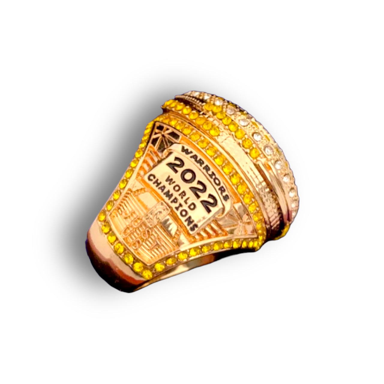 Golden State Warriors 2022 NBA Championship Ring Handicraft (Stephen Curry)