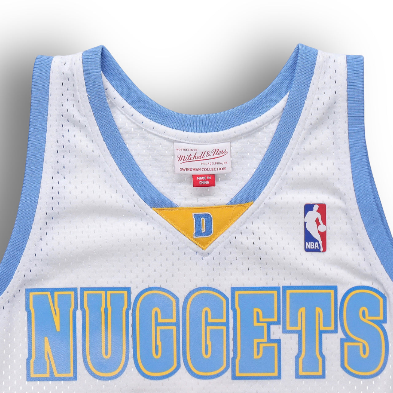 Carmelo Anthony 2006-2007 Denver Nuggets Home Mitchell & Ness Swingman Jersey - White - Hoop Jersey Store