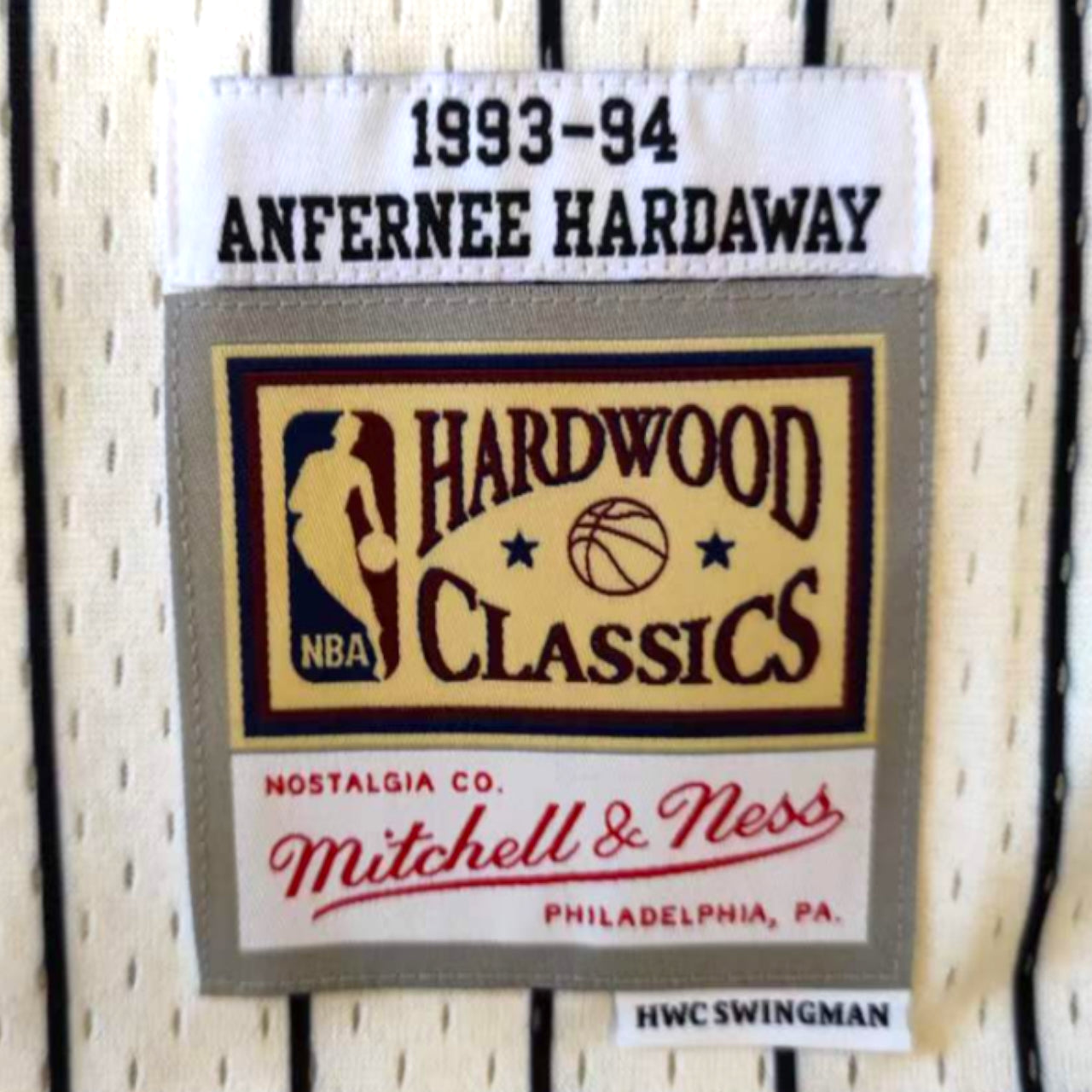 Penny Hardaway Orlando Magic 1993-1994 Hardwood Classic Home Mitchell & Ness Swingman Jersey - White