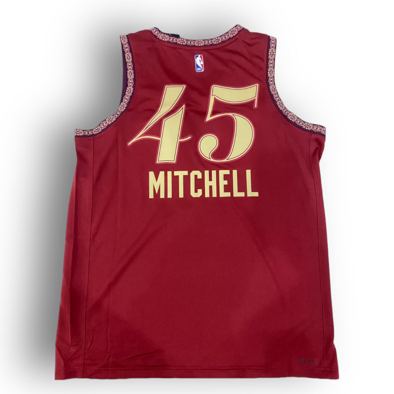 Donovan Mitchell Cleveland Cavaliers 2023 2024 City Edition Nike Swing