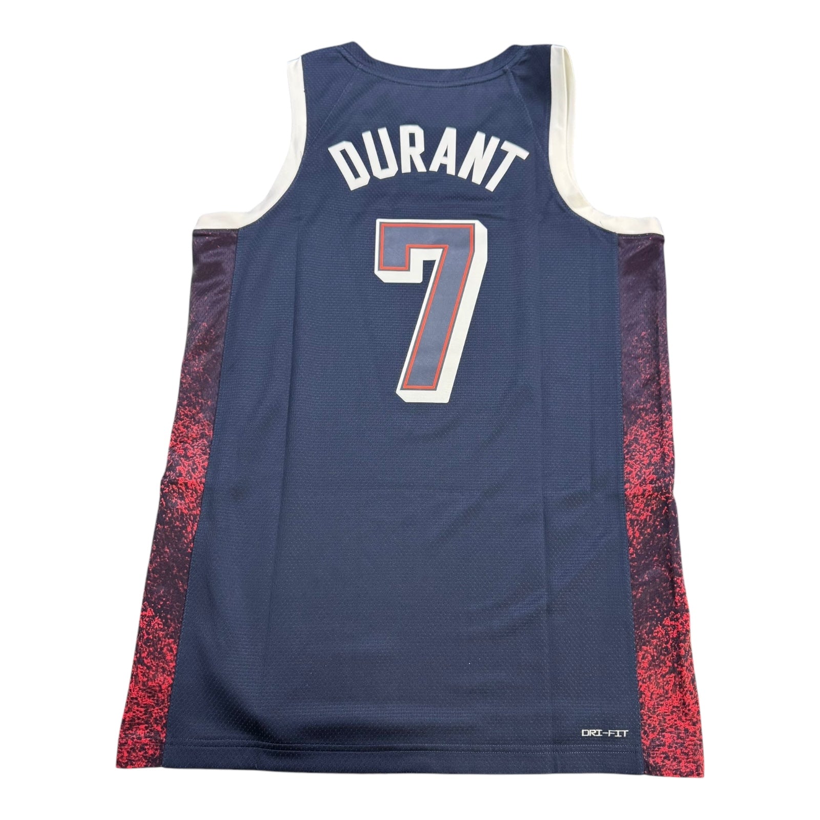 Nike Kevin Durant 2024 Olympic Team USA Basketball Road Swingman Jersey - Navy