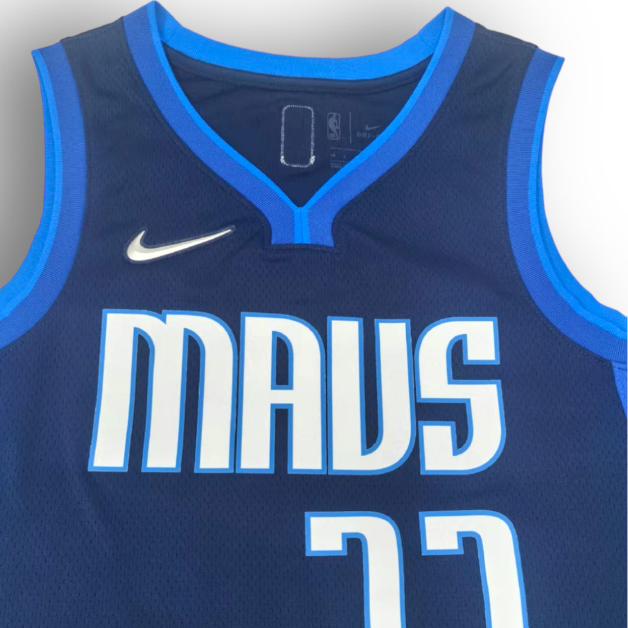 Luka Dončić Dallas Mavericks 2020-2021 Earned Edition Nike Swingman Jersey Blue - Hoop Jersey Store