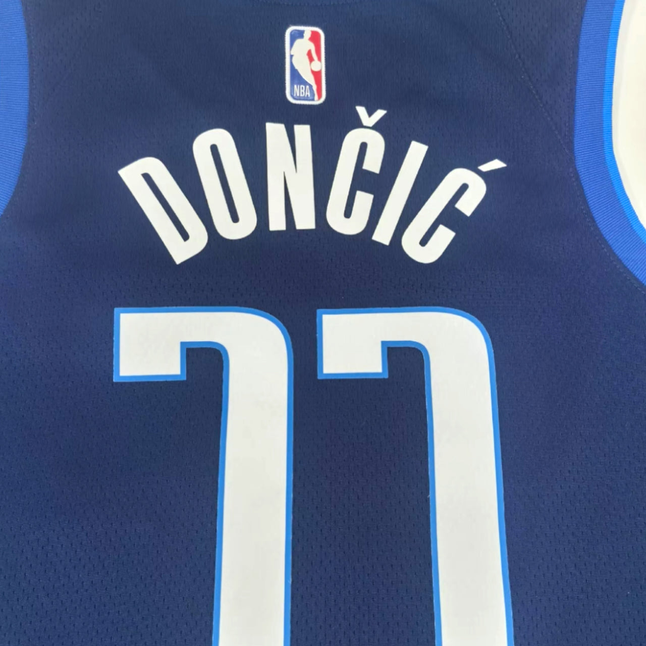 Luka Dončić Dallas Mavericks 2020-2021 Earned Edition Nike Swingman Jersey Blue - Hoop Jersey Store