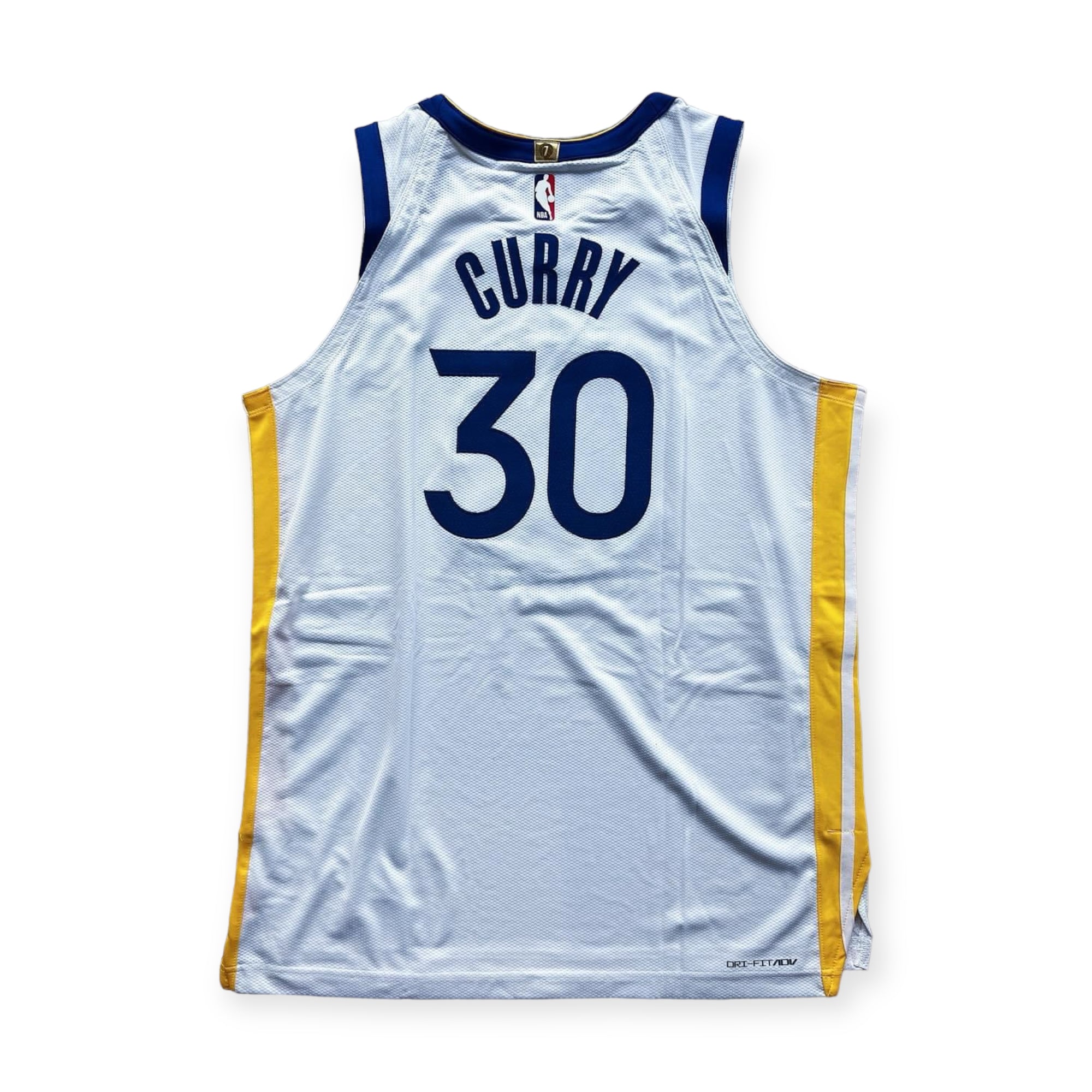 Nike Stephen Curry Golden State Warriors Association Authentic Jersey- White