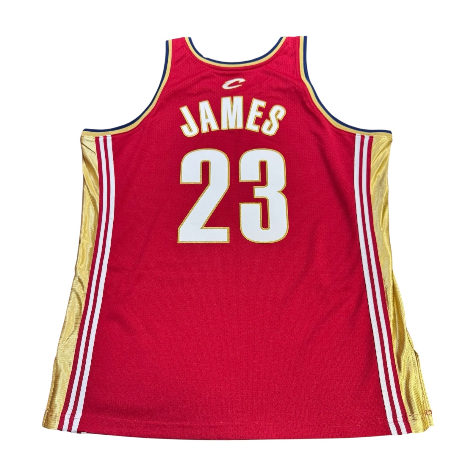 Mitchell & Ness LeBron James 2003-2004 Cleveland Cavaliers Authentic Away Jersey – Red