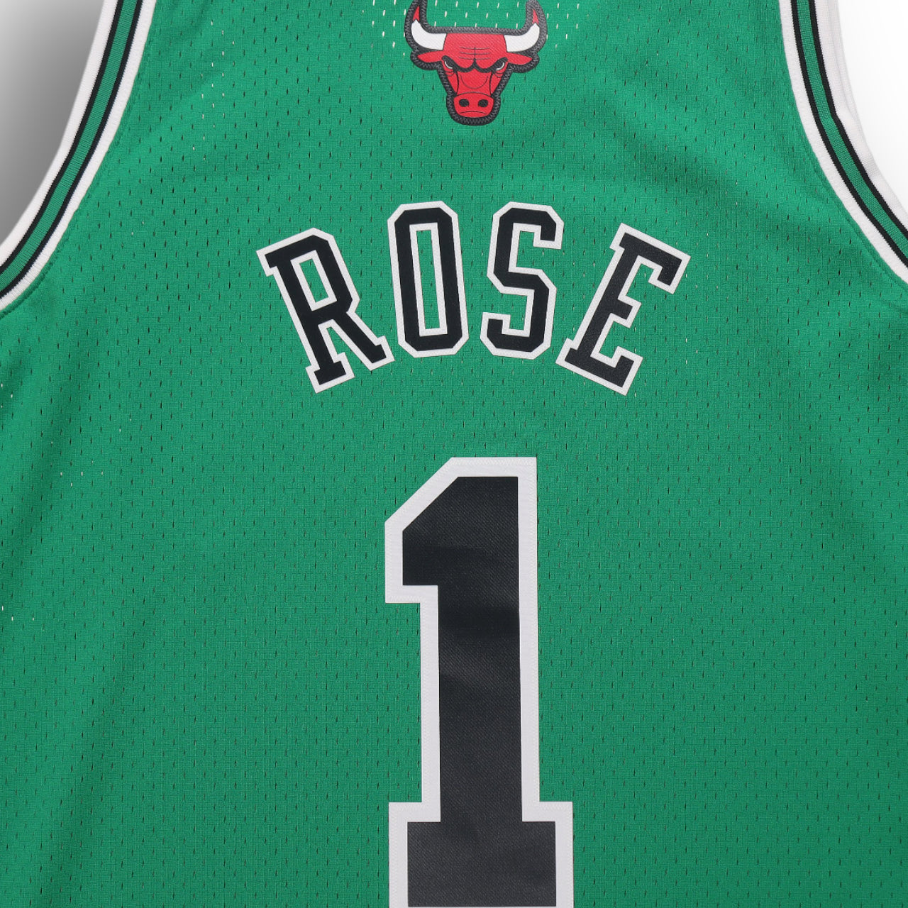 Derrick Rose 2008-2009 Chicago Bulls St. Patrick's Day Edition Mitchell & Ness Swingman Jersey - Green - Hoop Jersey Store