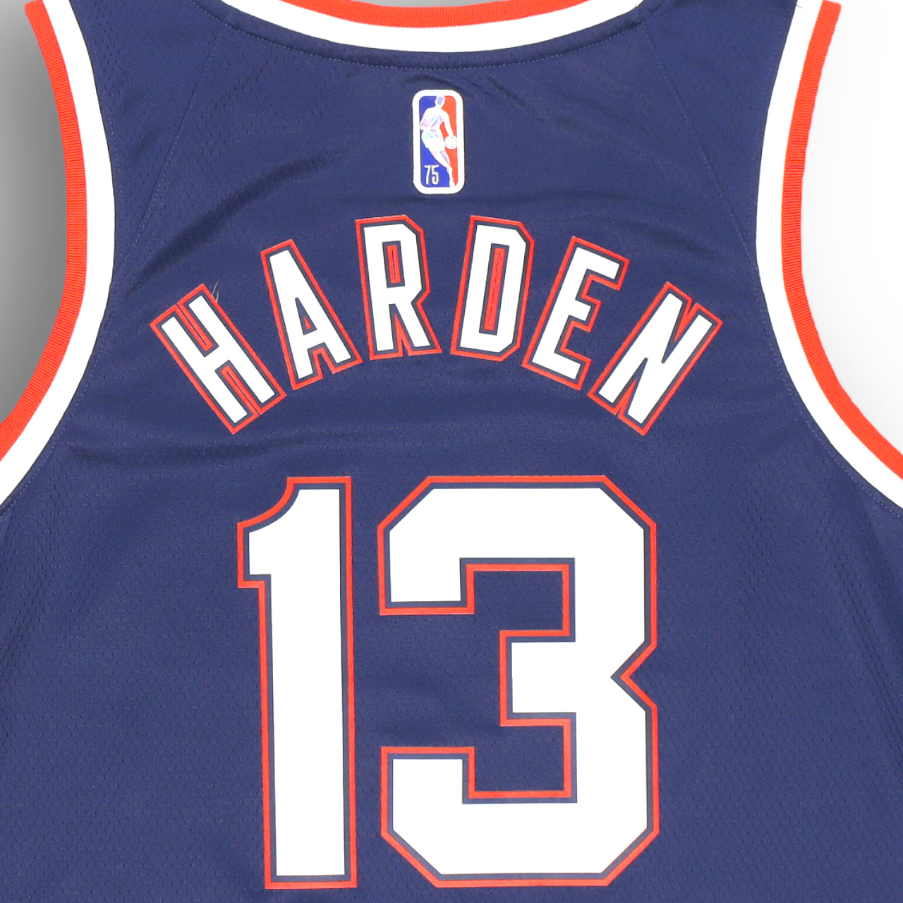 James Harden Brooklyn Nets 2021-2022 City Edition Nike Swingman Jersey - Navy Red