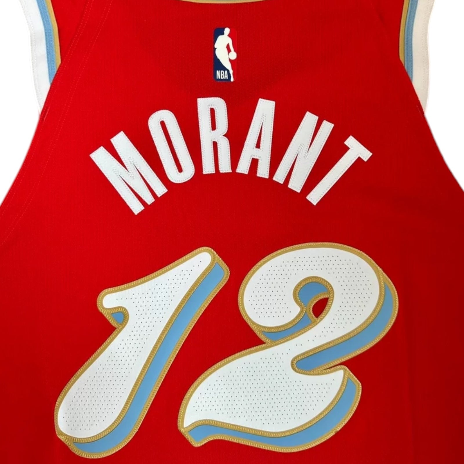 Nike Ja Morant Memphis Grizzlies 2024-2025 City Edition Authentic Jersey – Red