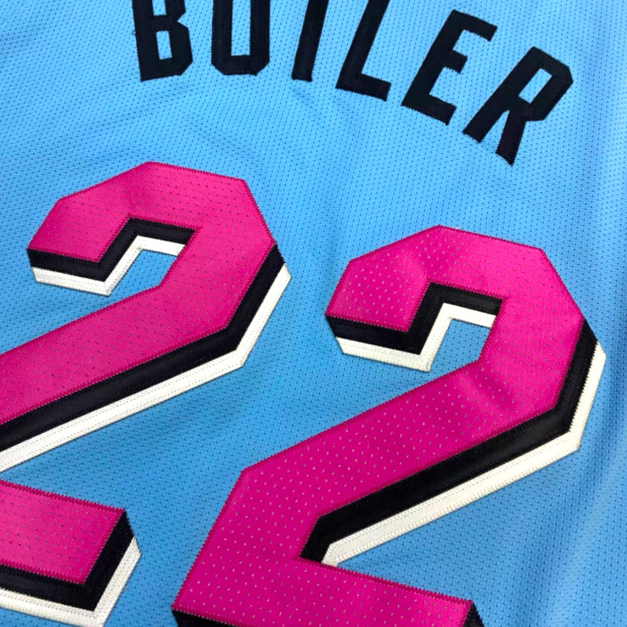 Jimmy Butler Miami Heat 2019-2020 Vice City Edition Nike Authentic Jersey - Sky Blue