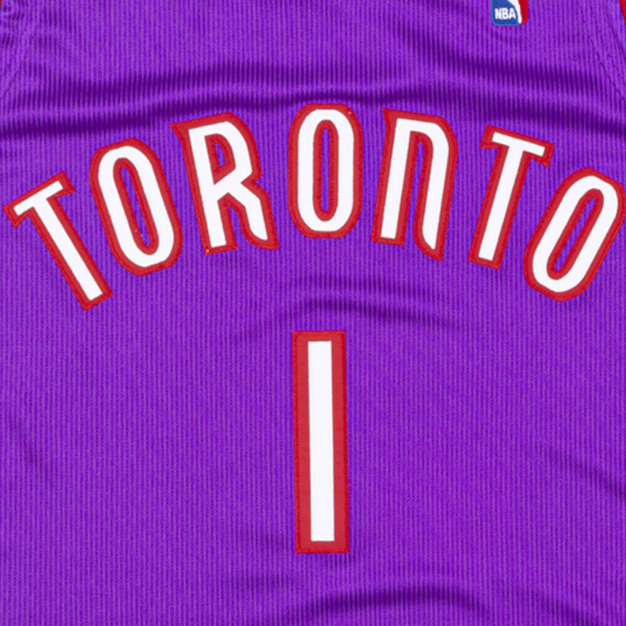 Tracy McGrady Toronto Raptors 1999-2000 All-Star Game Slam Dunk Contest Hardwood Classic Alternate Mitchell & Ness Authentic Jersey - Purple/Black