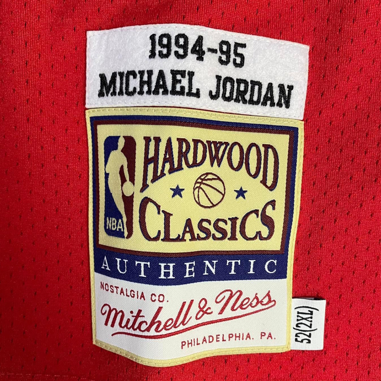 Michael Jordan Chicago Bulls Hardwood Classic Swingman Jersey 2XL, never worn cheapest