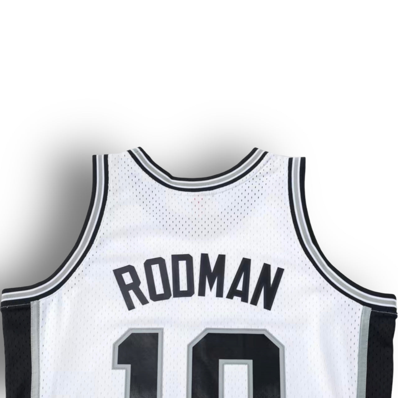 Dennis Rodman 1993-1994 San Antonio Spurs Home Mitchell & Ness Swingman Jersey - White - Hoop Jersey Store