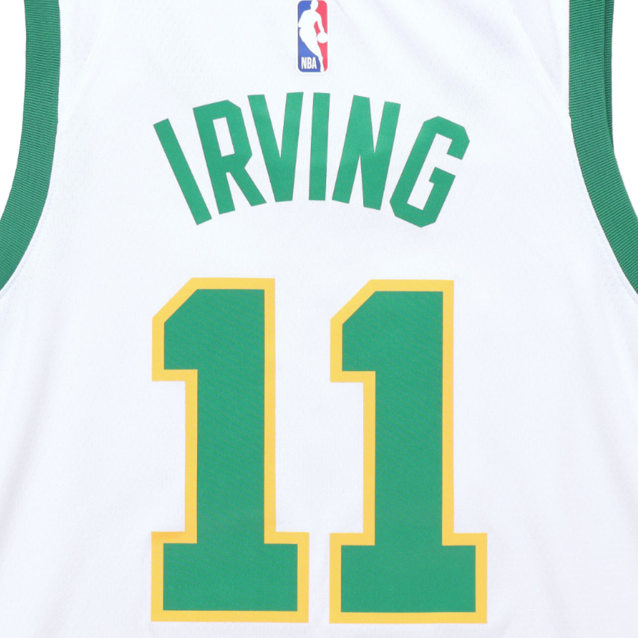 Kyrie Irving Boston Celtics 2018-2019 City Edition Nike Swingman Jersey - White/Green