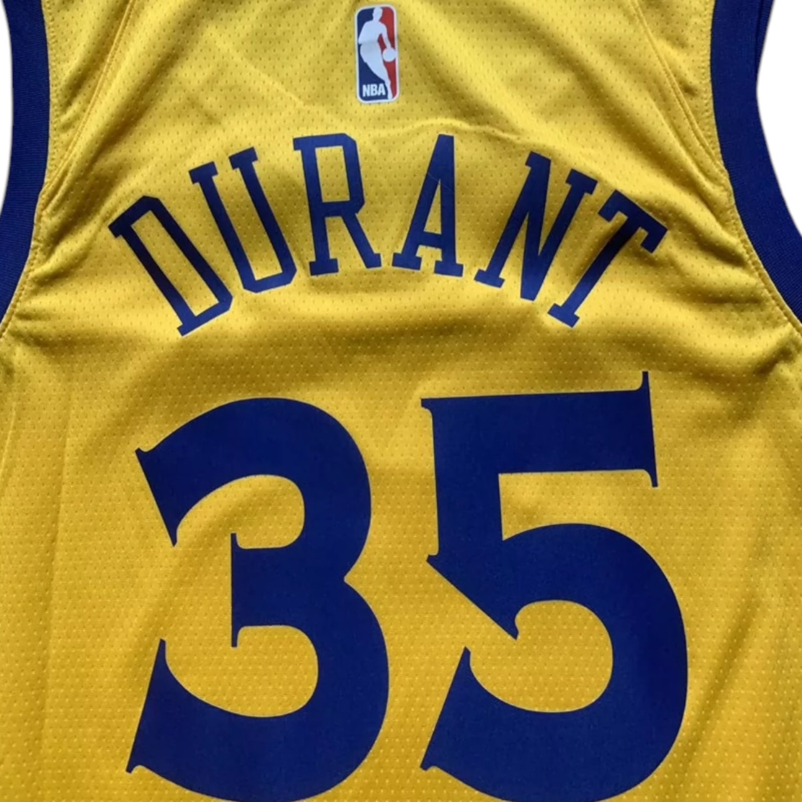 Kevin Durant Golden State Warriors 2017-2018 City Edition "Chinese Heritage" Nike Swingman Jersey - Yellow