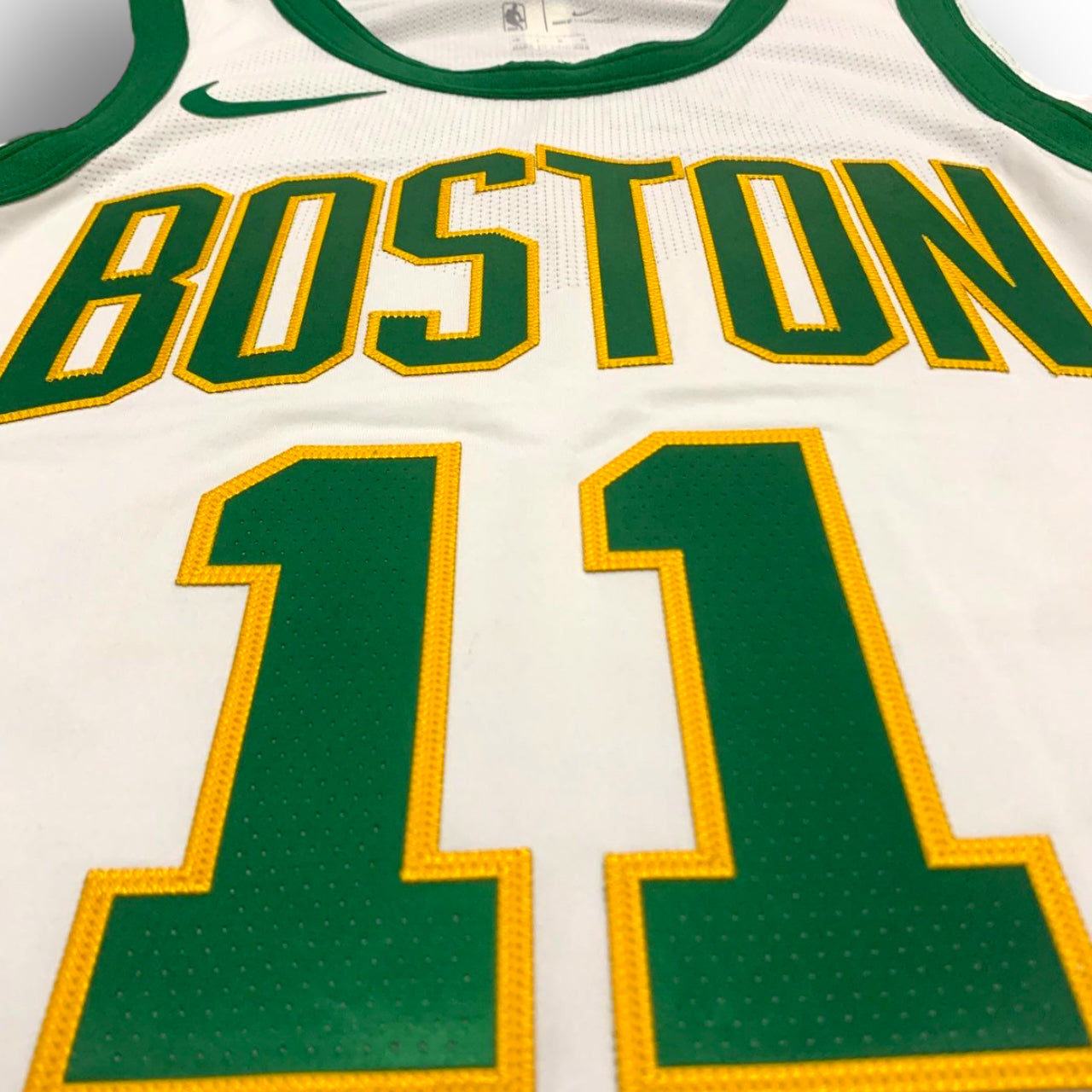 Kyrie Irving Boston Celtics 2018 2019 City Edition Nike Authentic Jers