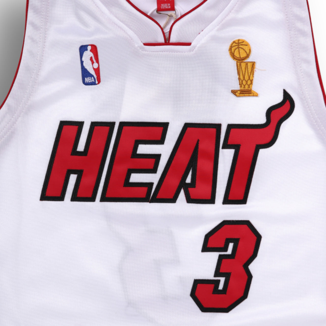 Mitchell and Ness Dwyane Wade Miami Heat 2006 NBA Finals Home Authenti