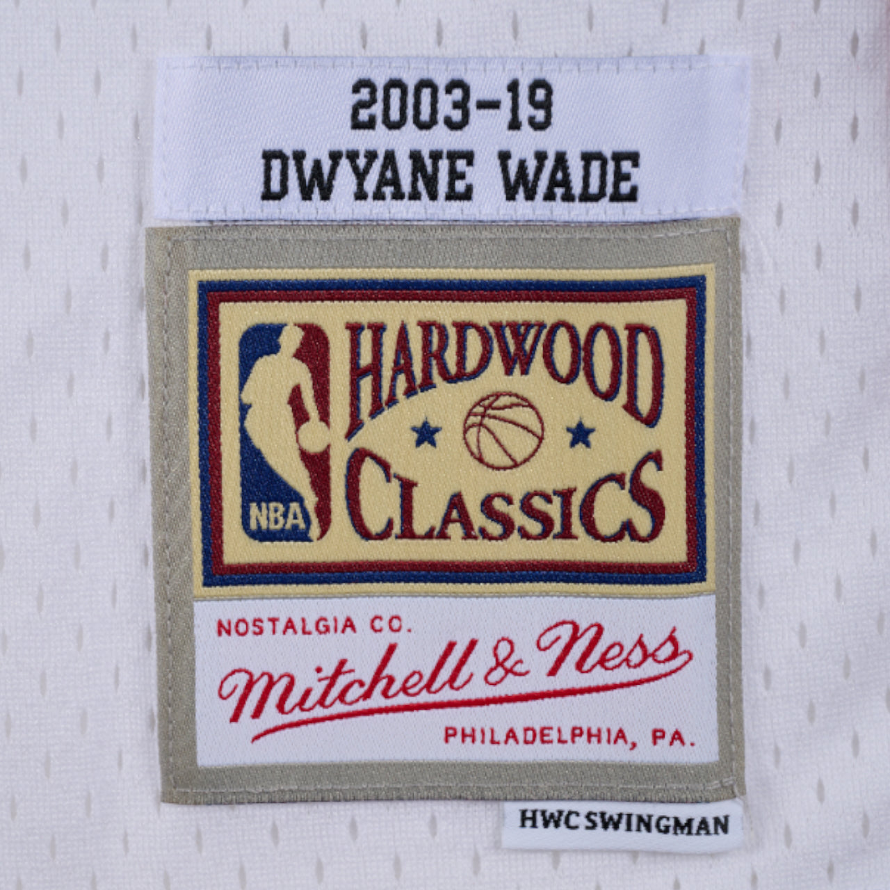 Dwyane Wade Miami Heat Hall of Fame NBA 75th Player Special Edition Mitchell & Ness Swingman Jersey - White/Red