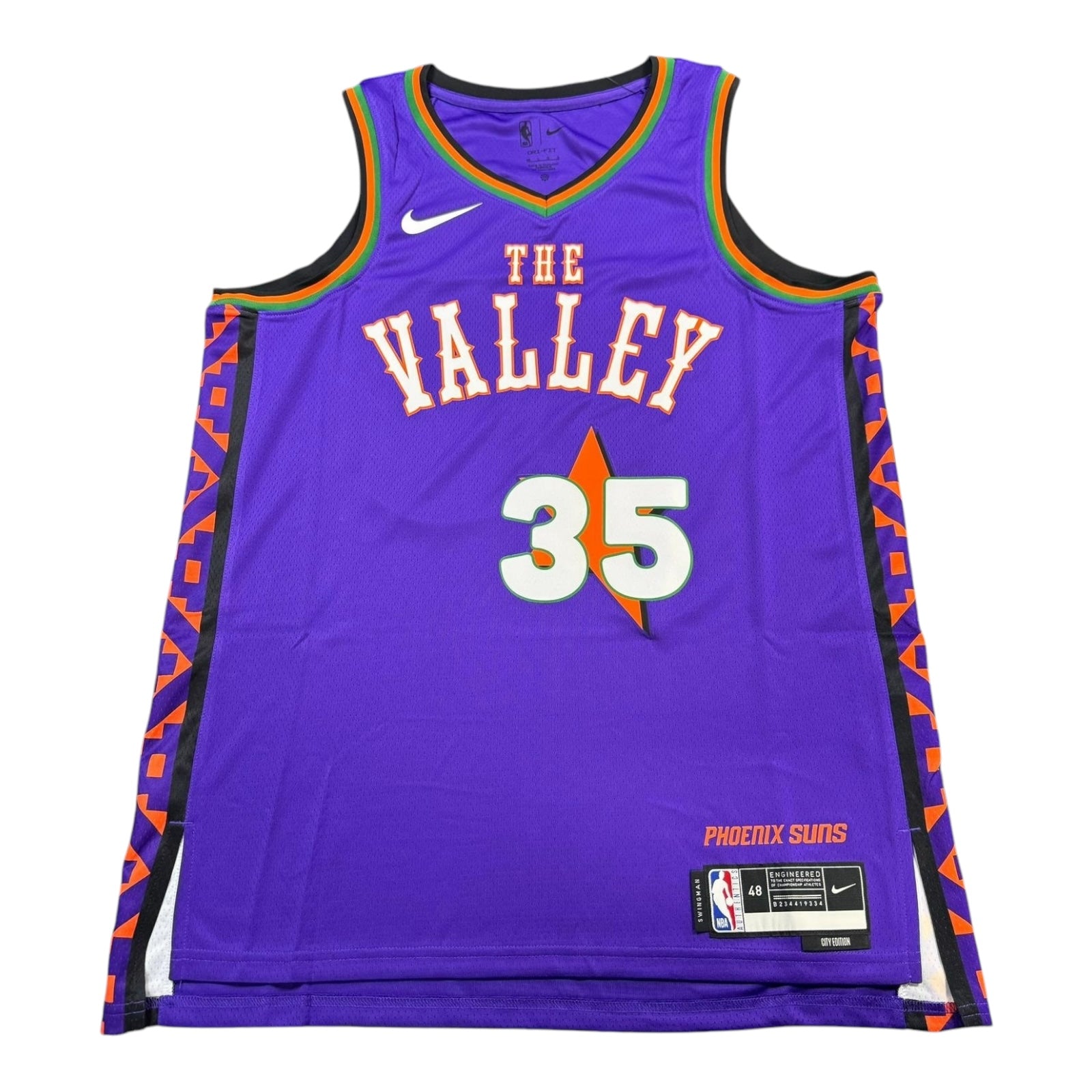 Nike Kevin Durant Phoenix Suns 2024-2025 City Edition Swingman Jersey - Purple