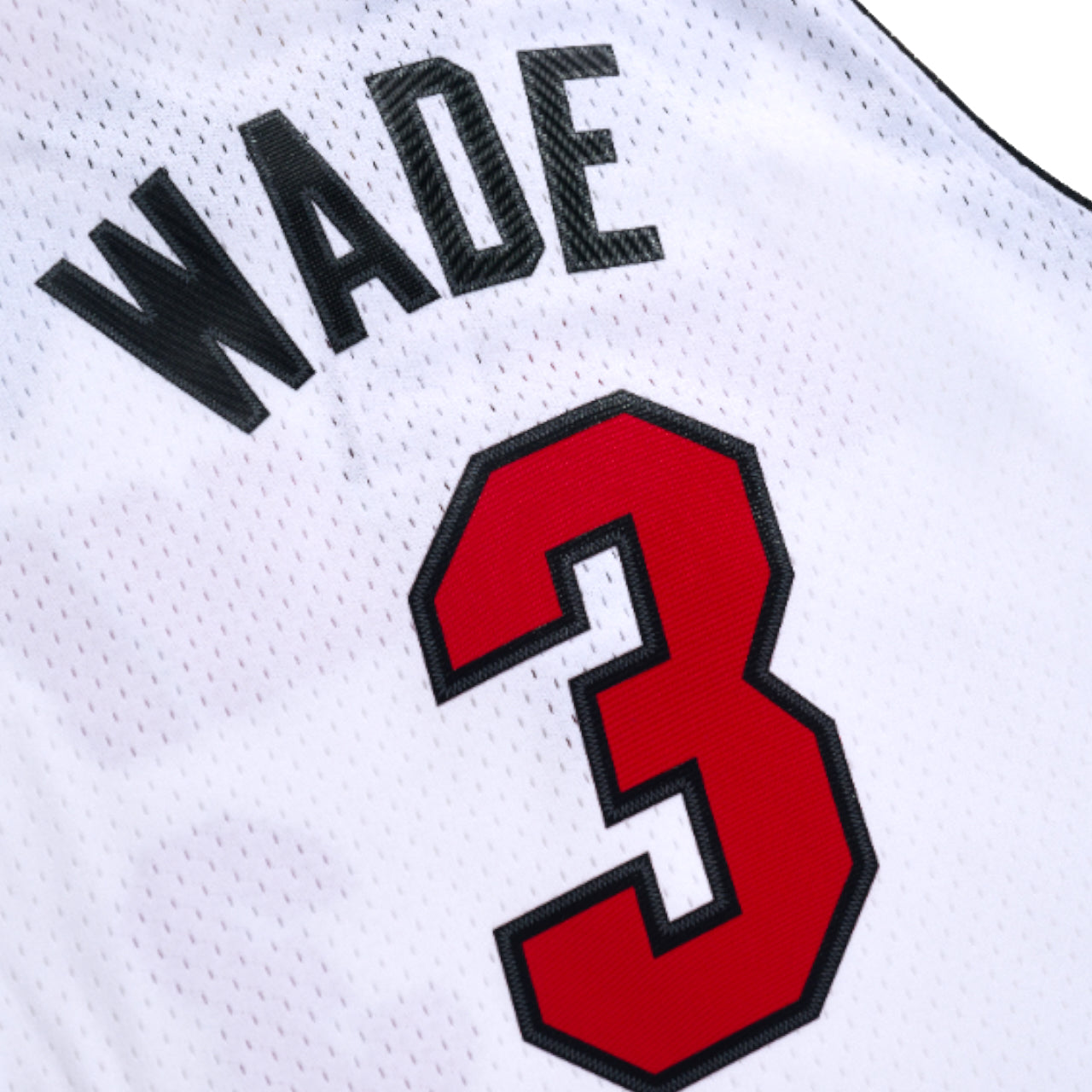 Dwyane Wade Miami Heat Hall of Fame NBA 75th Player Special Edition Mitchell & Ness Swingman Jersey - White/Red