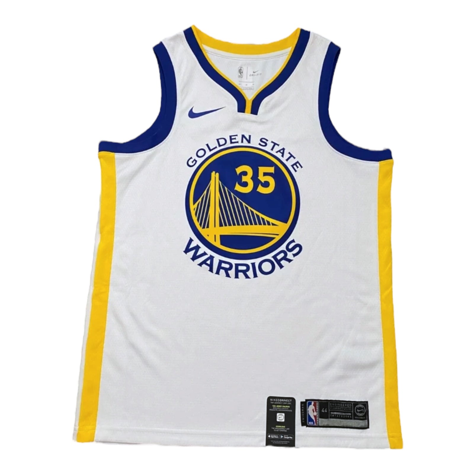 Kevin Durant Golden State Warriors 2018-2019 Association Edition Nike Swingman Jersey - White