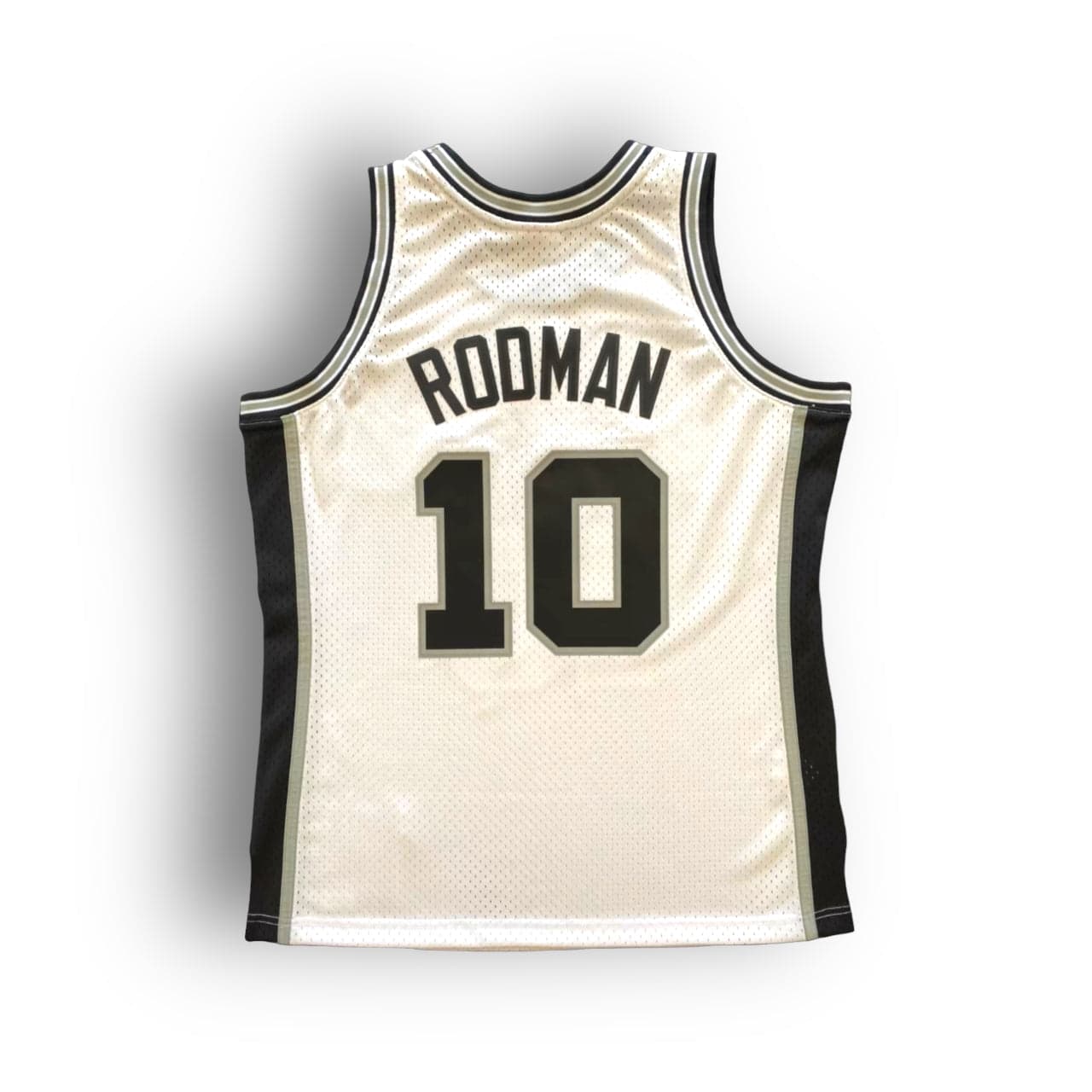 Dennis Rodman 1993-1994 San Antonio Spurs Home Mitchell & Ness